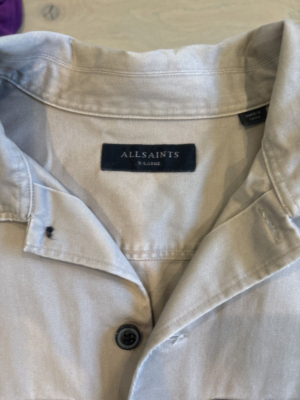Allsaints AllSaints Longe Sleeve Button Up Size US XL / EU 56 / 4 - 1 Thumbnail