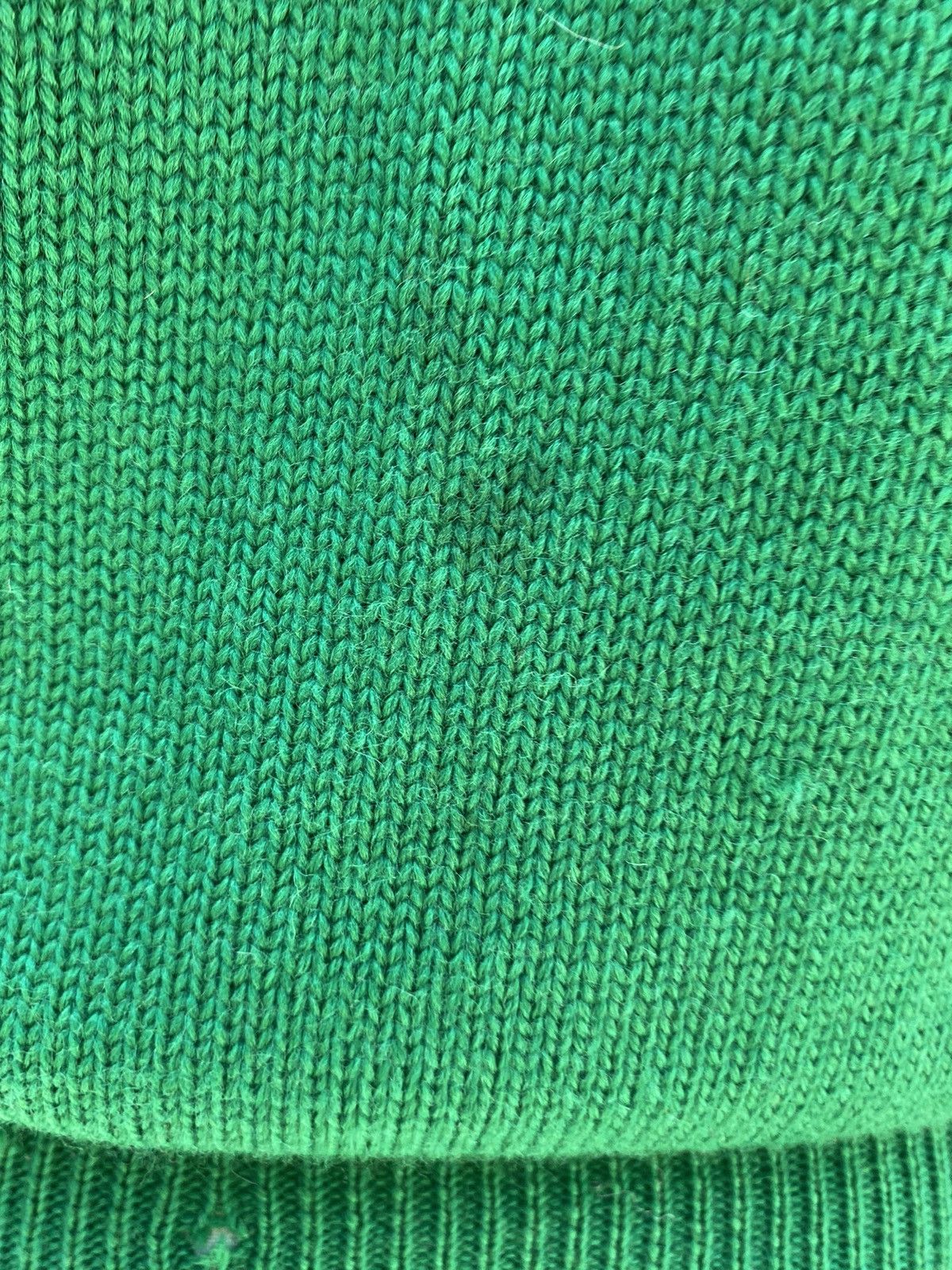 Designer × Vintage Nelson knitting Green Knit Sweater with Front Logo Patch Size M / US 6-8 / IT 42-44 - 17 Thumbnail