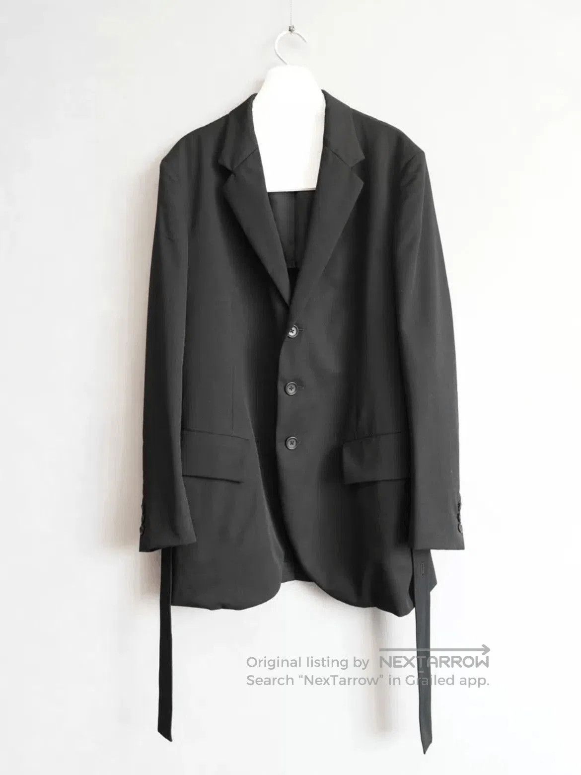 Yohji Yamamoto Sz 3 Yohji Yamamoto 23SS Stripe Jacket. Size US L / EU 52-54 / 3 - 2 Thumbnail