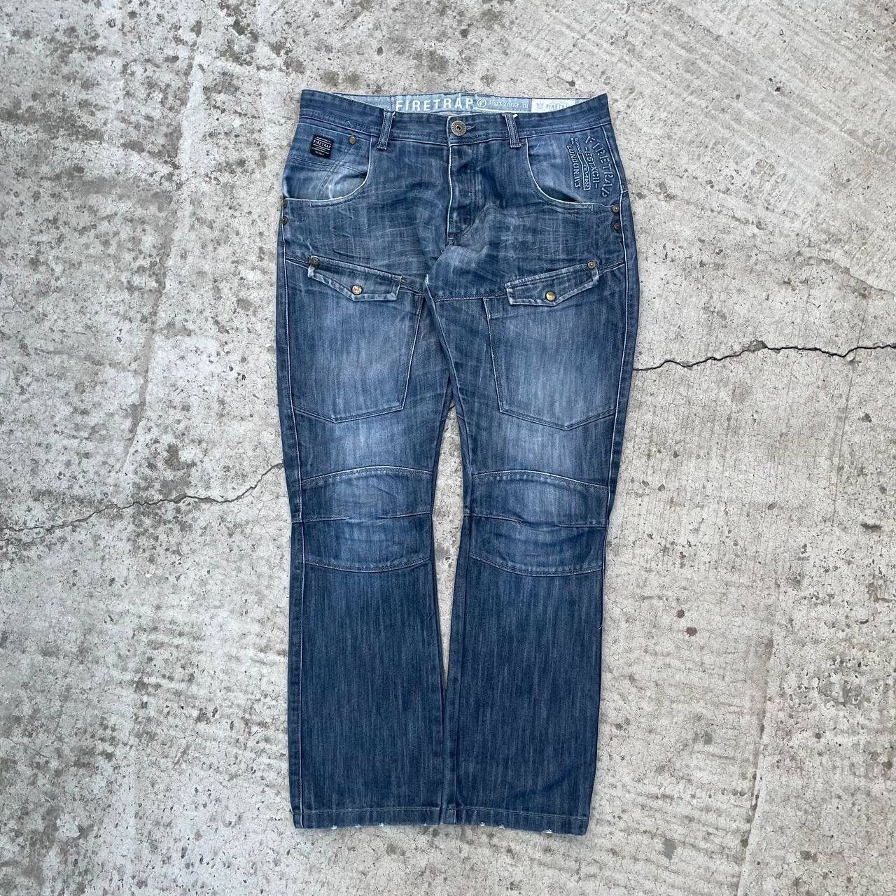 Firetrap VTG Japanese Style Firetrap Jeans Size 34 Western Workwear Size US 34 / EU 50 - 3 Thumbnail