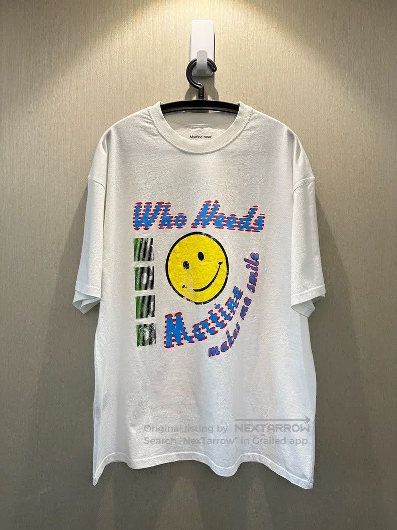 Martine Rose Martine Rose Smiling short sleeves Size US S / EU 44-46 / 1 - 1 Thumbnail