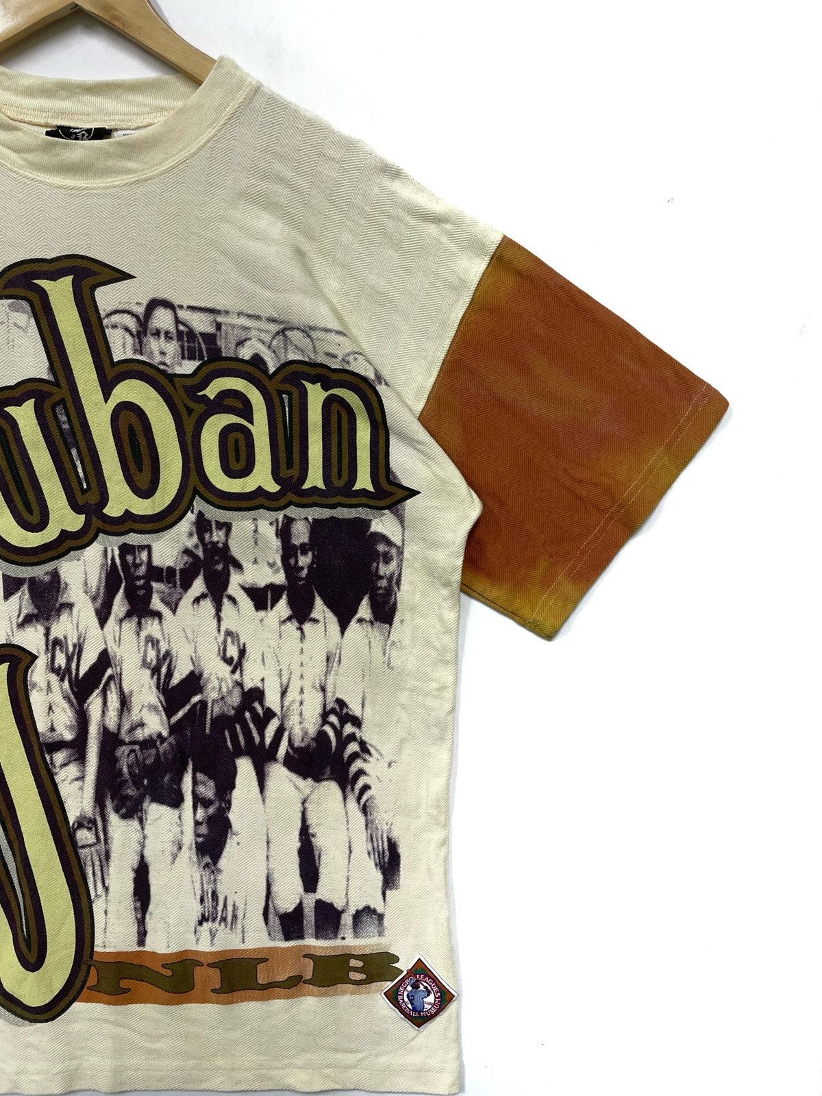 Authentic Negro Leagues Vntage Rare 90s Cuban X-Gaints Leagues Baseball Museum Size US XL / EU 56 / 4 - 3 Thumbnail