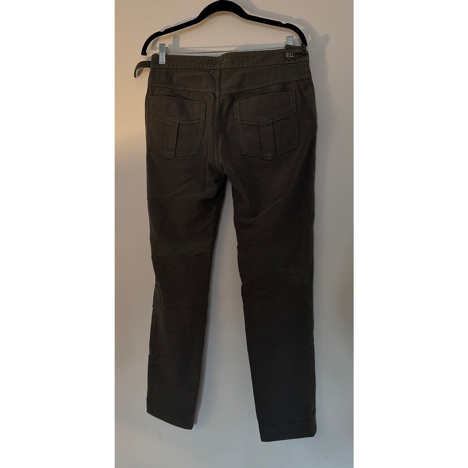 Michael Bastian MICHAEL BASTIAN Adjustable Waist Shadow Gray Pants Size US 32 / EU 48 - 2 Thumbnail
