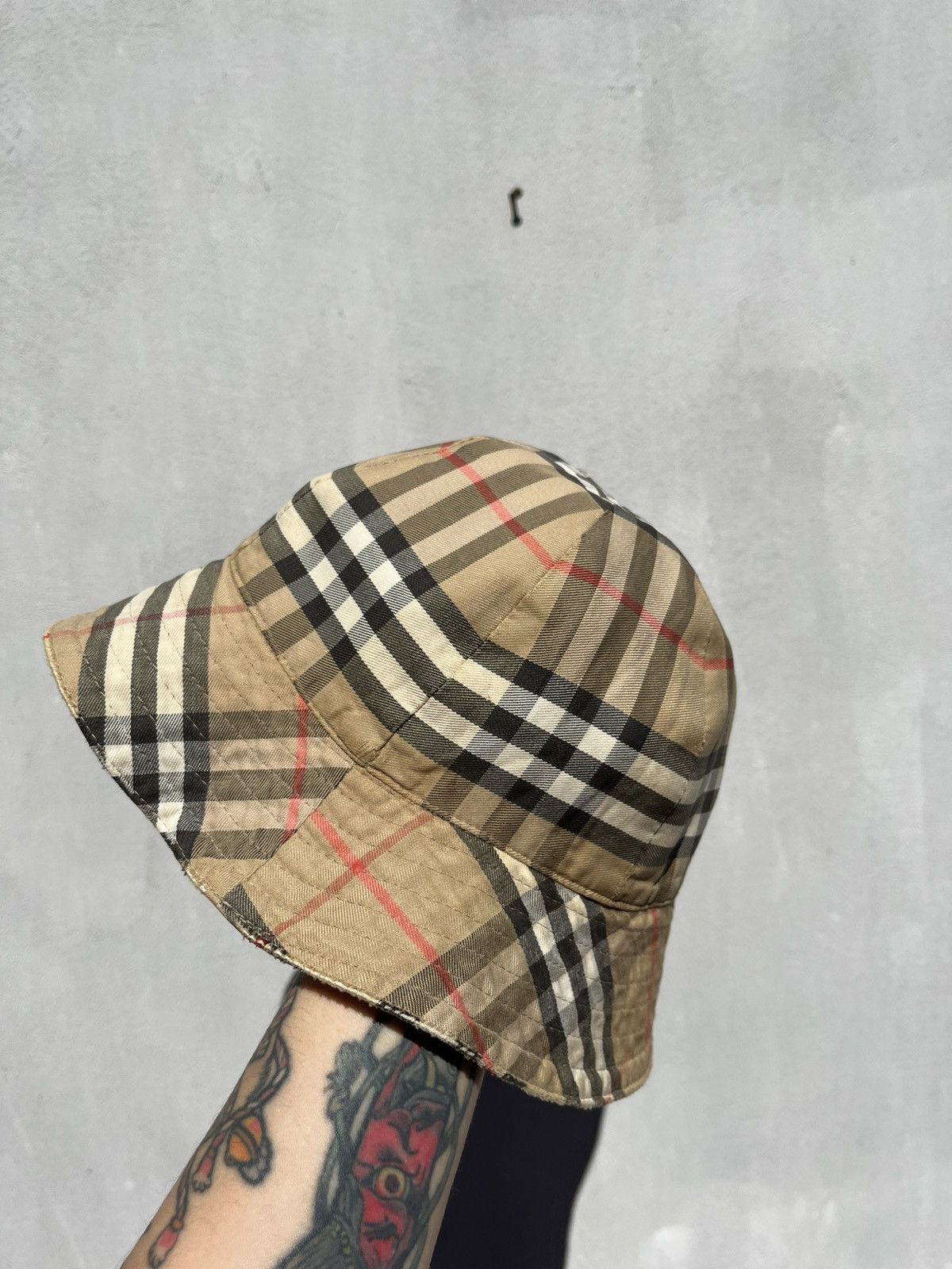 Burberry Burberry vintage Burberrys hat bucket cap Panama nova Size ONE SIZE - 5 Thumbnail