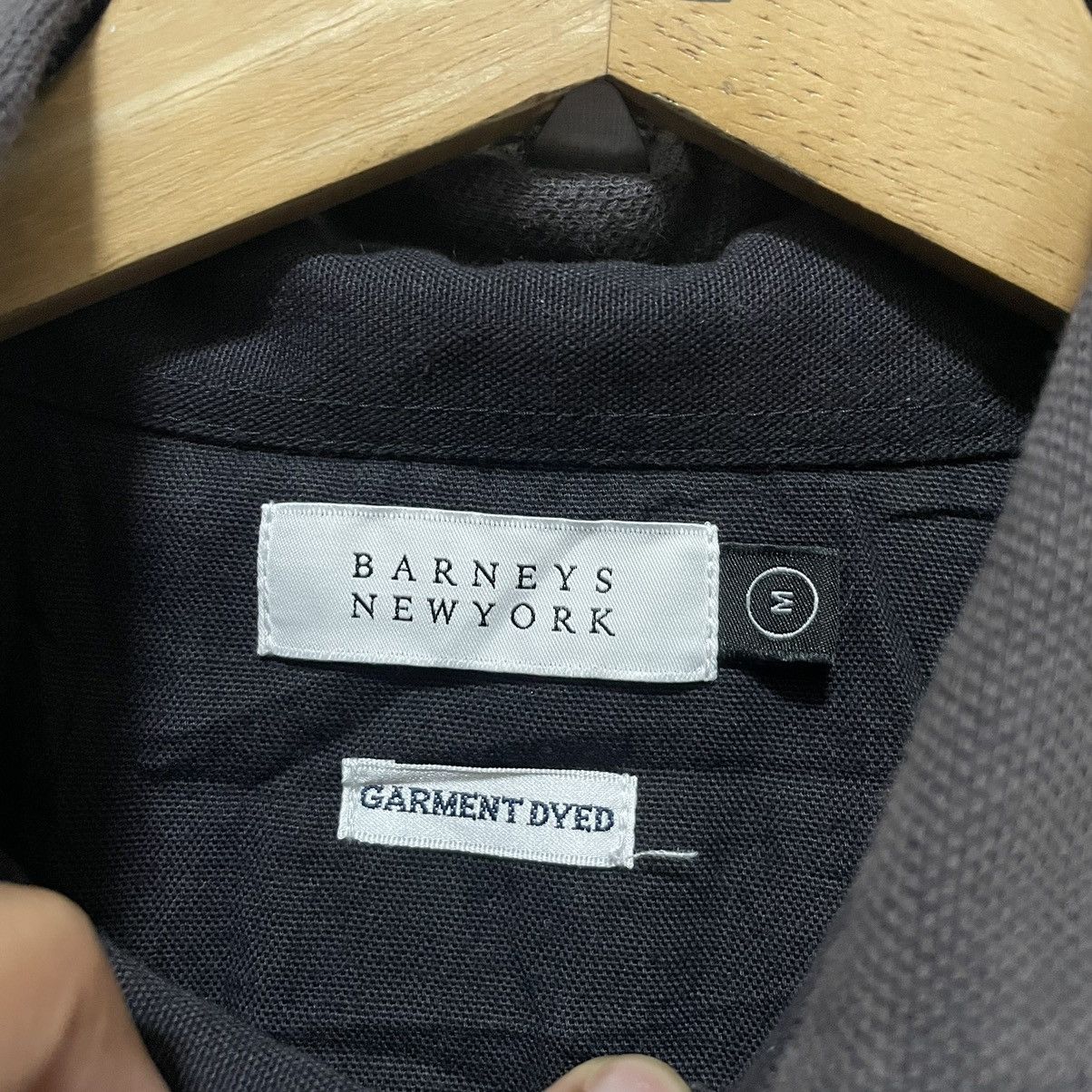 Barneys New York Barneys New York Garment Dyed Polo T Shirt Size US M / EU 48-50 / 2 - 2 Thumbnail