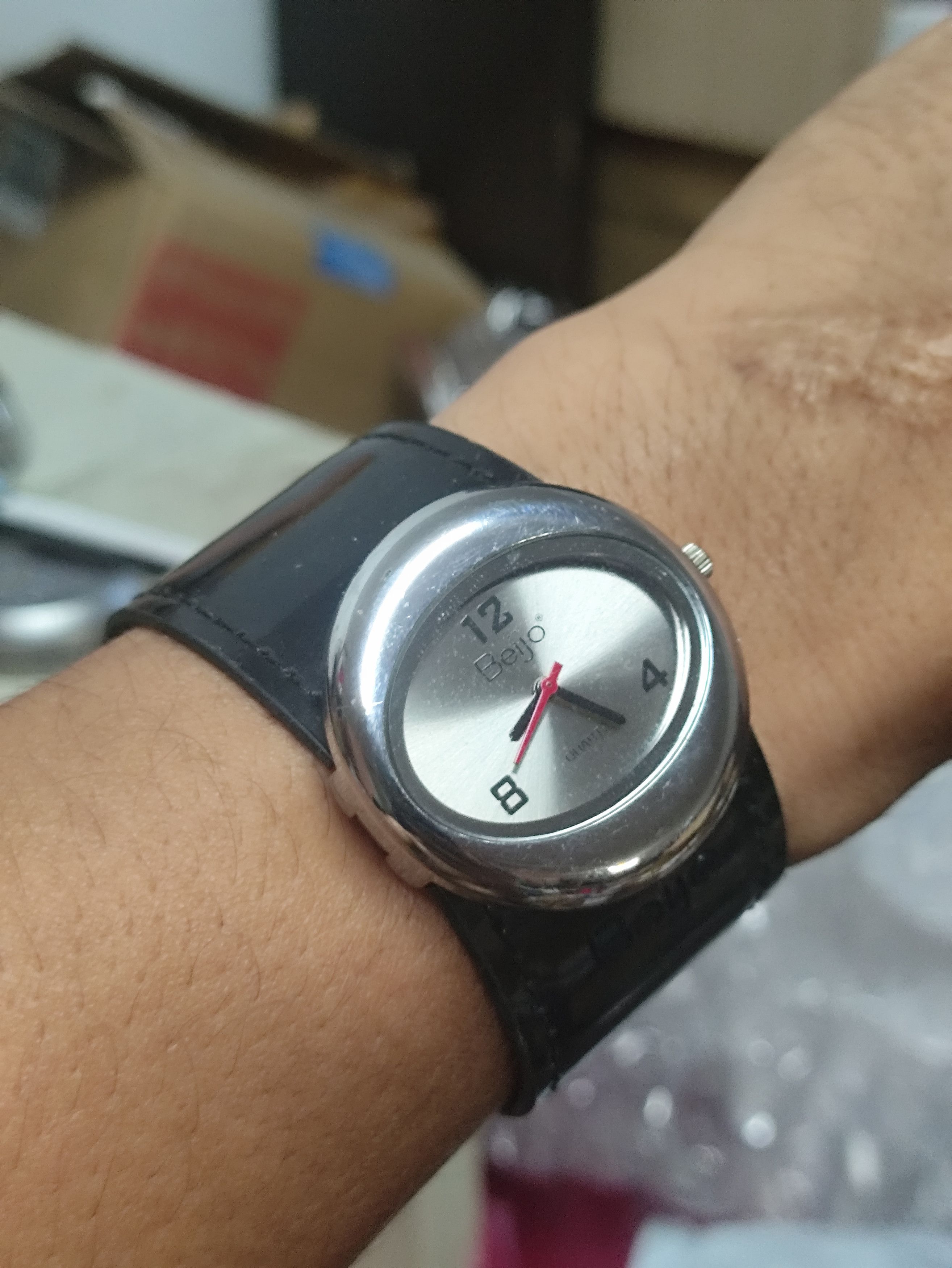 Japanese Brand Retro BEIJO QUARTZ WATCH (JAPAN MADE FASHION) Size ONE SIZE - 1 Thumbnail