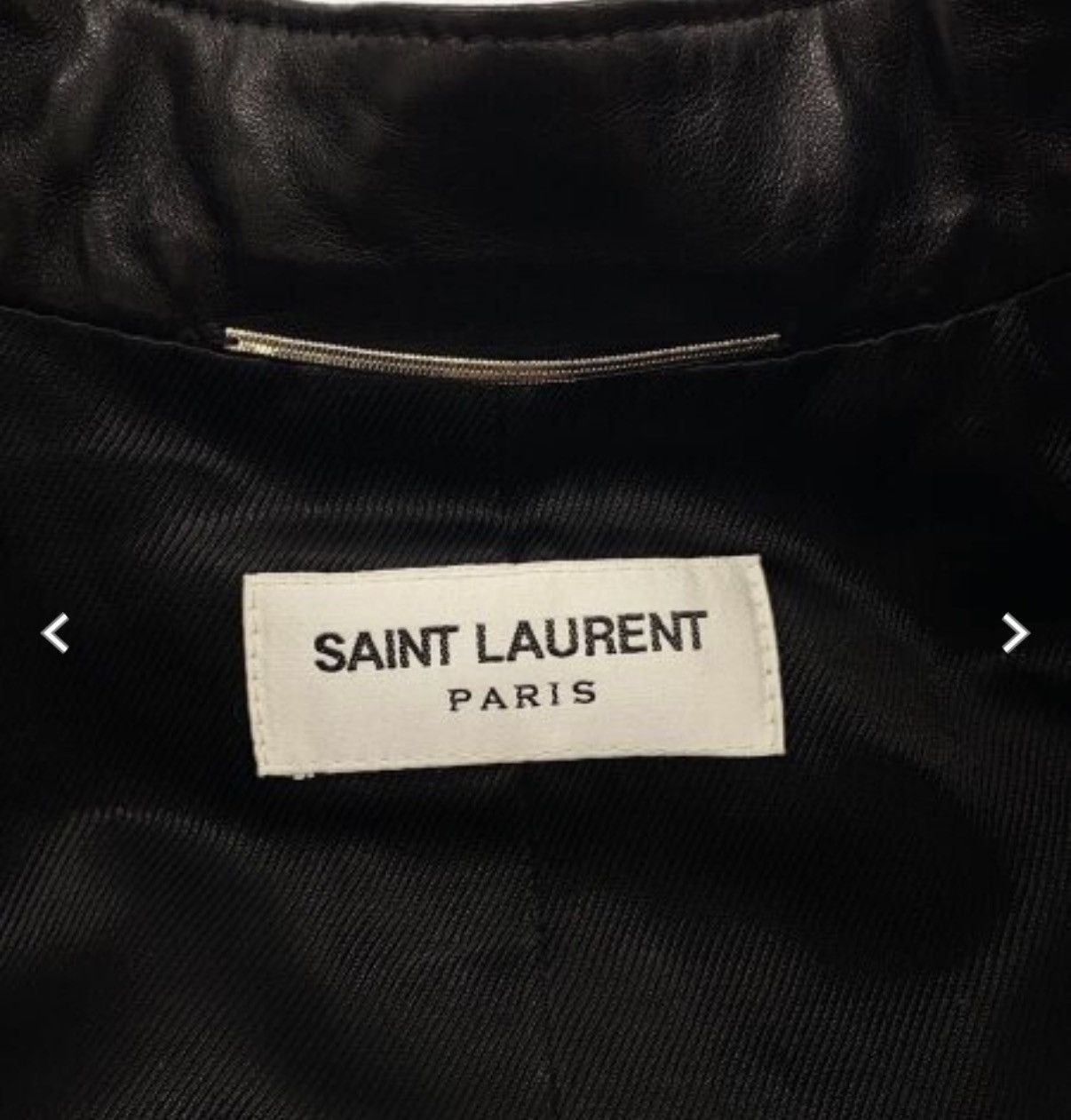 Saint Laurent Paris Saint Laurent Paris single rider's jacket Size US XS / EU 42 / 0 - 3 Thumbnail