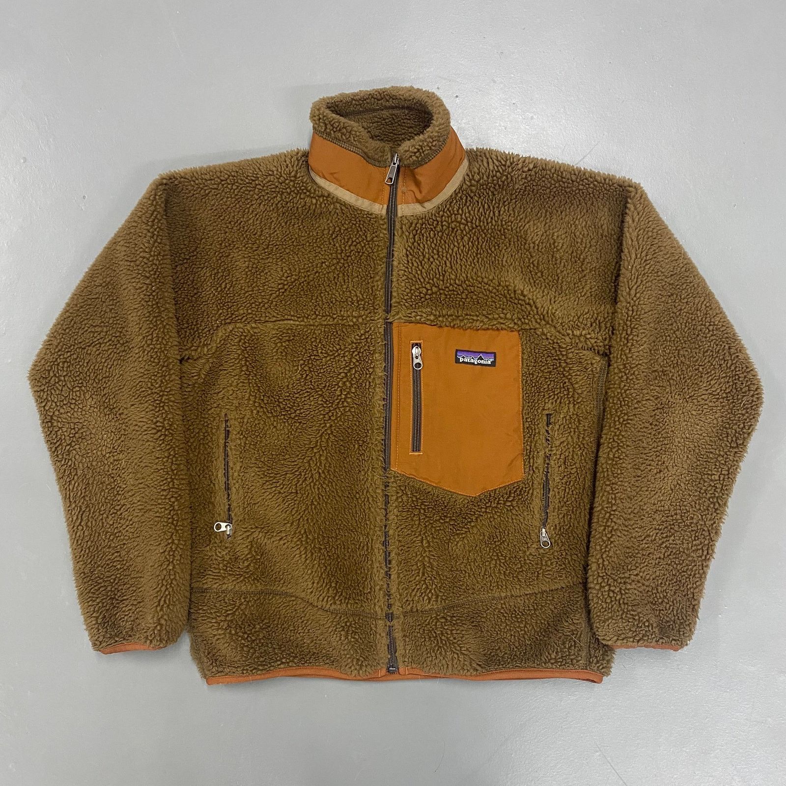 Image of 2009 Brown Patagonia Retro X Deep Pile Fleece, Men's (Size XS)