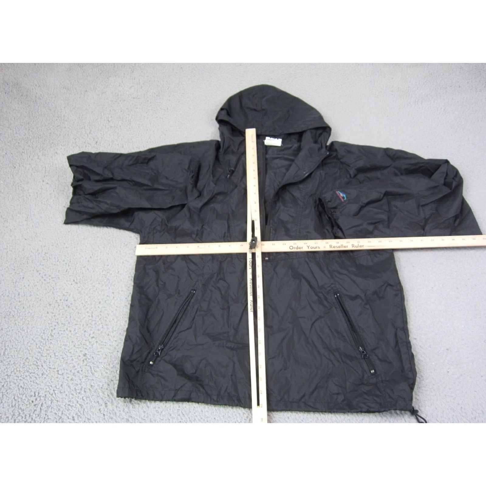 Helly Hansen Helly Hansen Jacket Mens L Black Rain Coat Helly Tech Protection Hooded Full Zip Solid Outdoors Weather Coat Rain Jacket Size US L / EU 52-54 / 3 - 6 Thumbnail