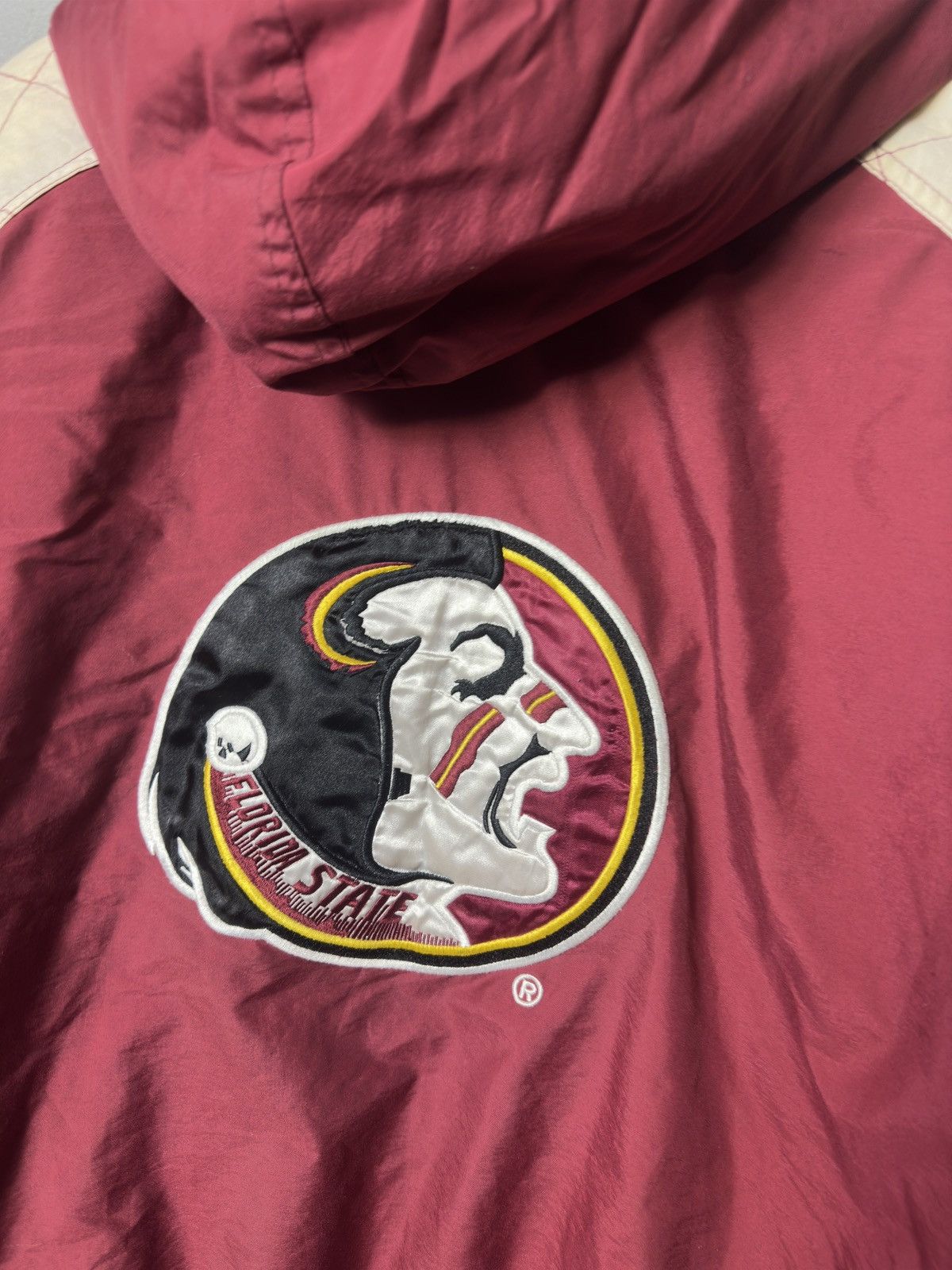 NFL × Starter × Vintage Vtg Men's Starter Florida State Seminoles FSU Full ZipPuffer Size US L / EU 52-54 / 3 - 2 Thumbnail