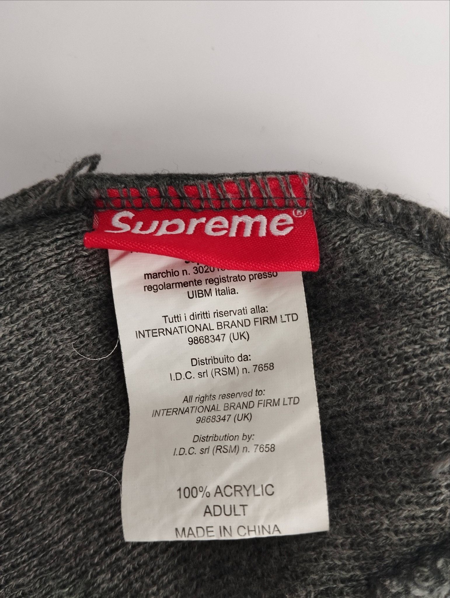 Supreme supreme beanie gray Size ONE SIZE - 3 Thumbnail