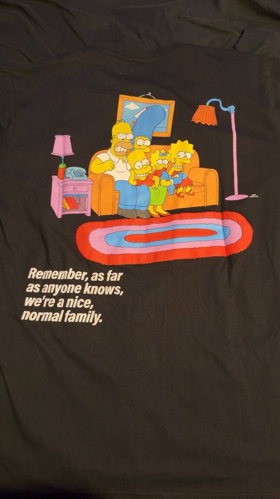 Other the simpsons black tee Size US L / EU 52-54 / 3 - 3 Thumbnail