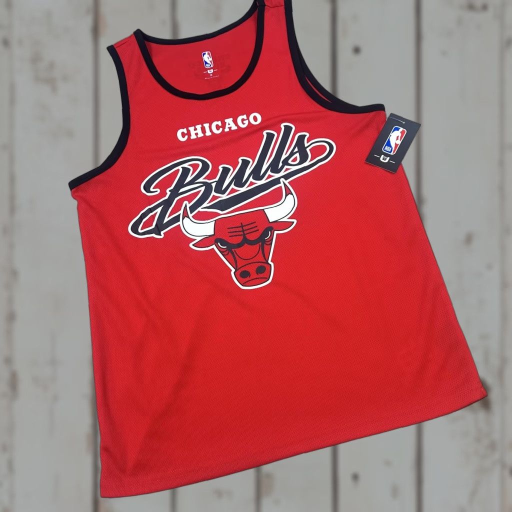NBA Chicago Bulls Shirt Mens M Red NBA Tank Top Jersey Game Tested Size US M / EU 48-50 / 2 - 1 Thumbnail