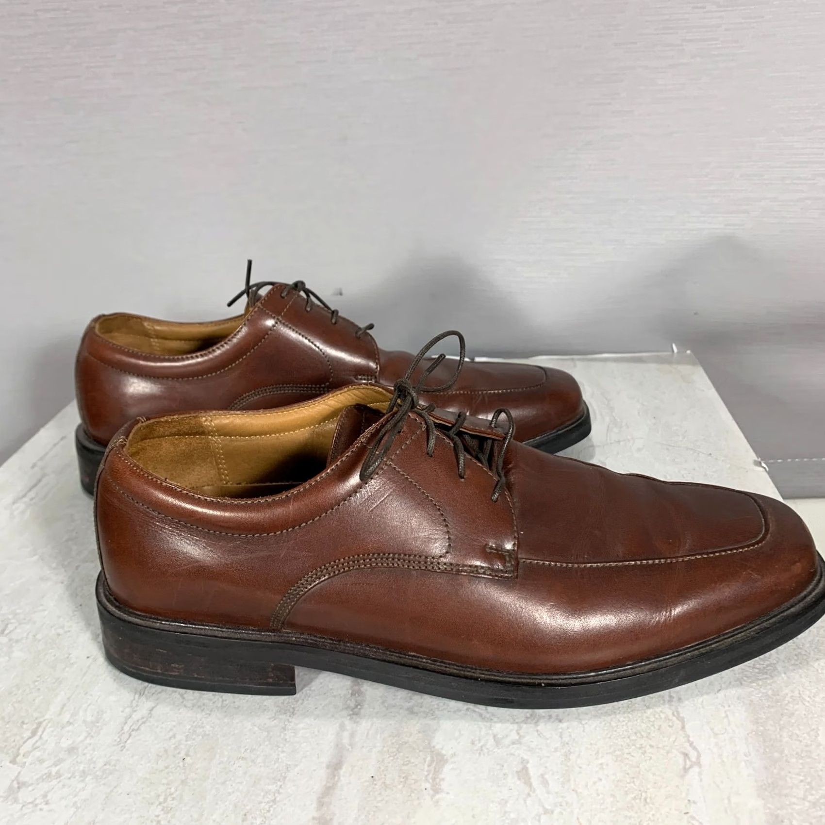 Florsheim Florsheim DM2 Comfortech Oxford Mens 9.5D Brown Leather Lace Up 18291-03 Size US 10 / EU 43 - 7 Thumbnail