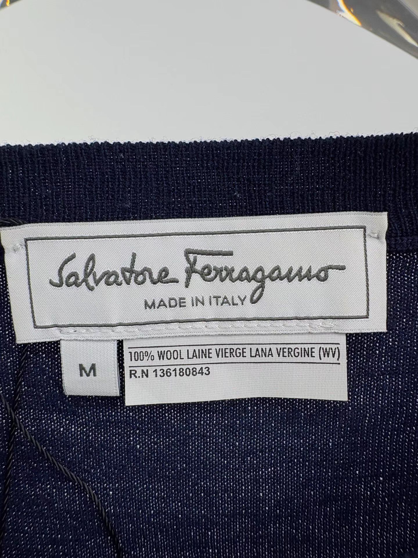 Salvatore Ferragamo FERRAGAMO Wool Knit Sweater Size US M / EU 48-50 / 2 - 5 Thumbnail