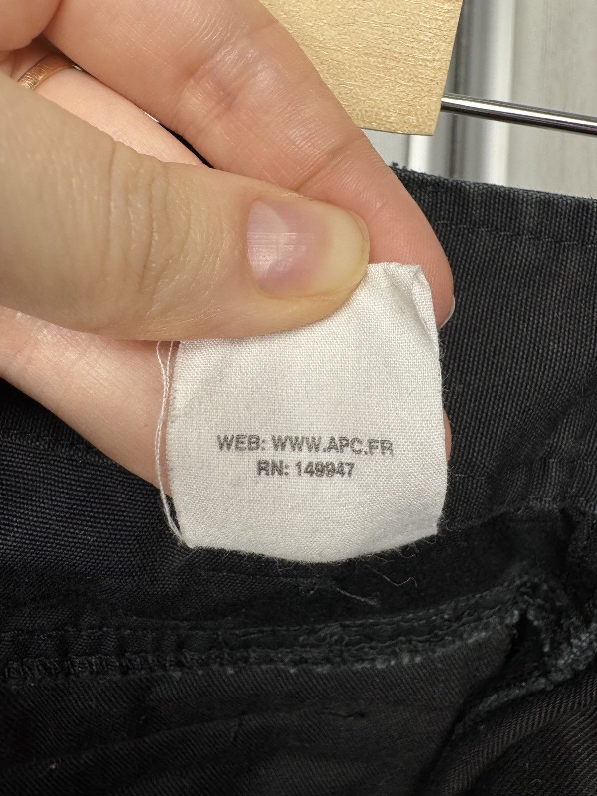 A.P.C. A.P.C x Jane B. Birkin Black cargo baggy pants Size 26" / US 2 / IT 38 - 10 Thumbnail
