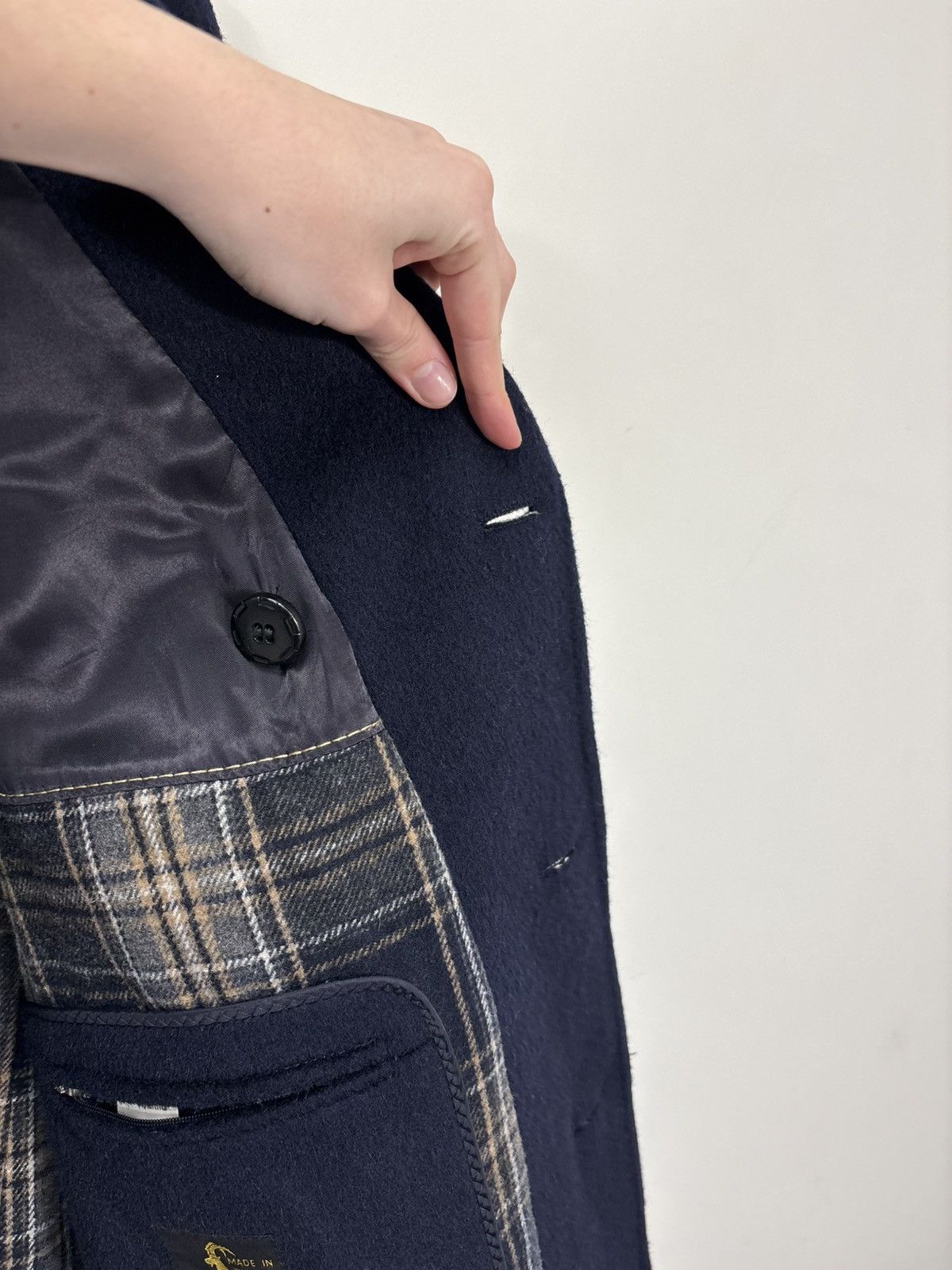 Other Vintage Steinbock Himalaya Men’s Double Breasted Wool Coat Size US M / EU 48-50 / 2 - 11 Thumbnail