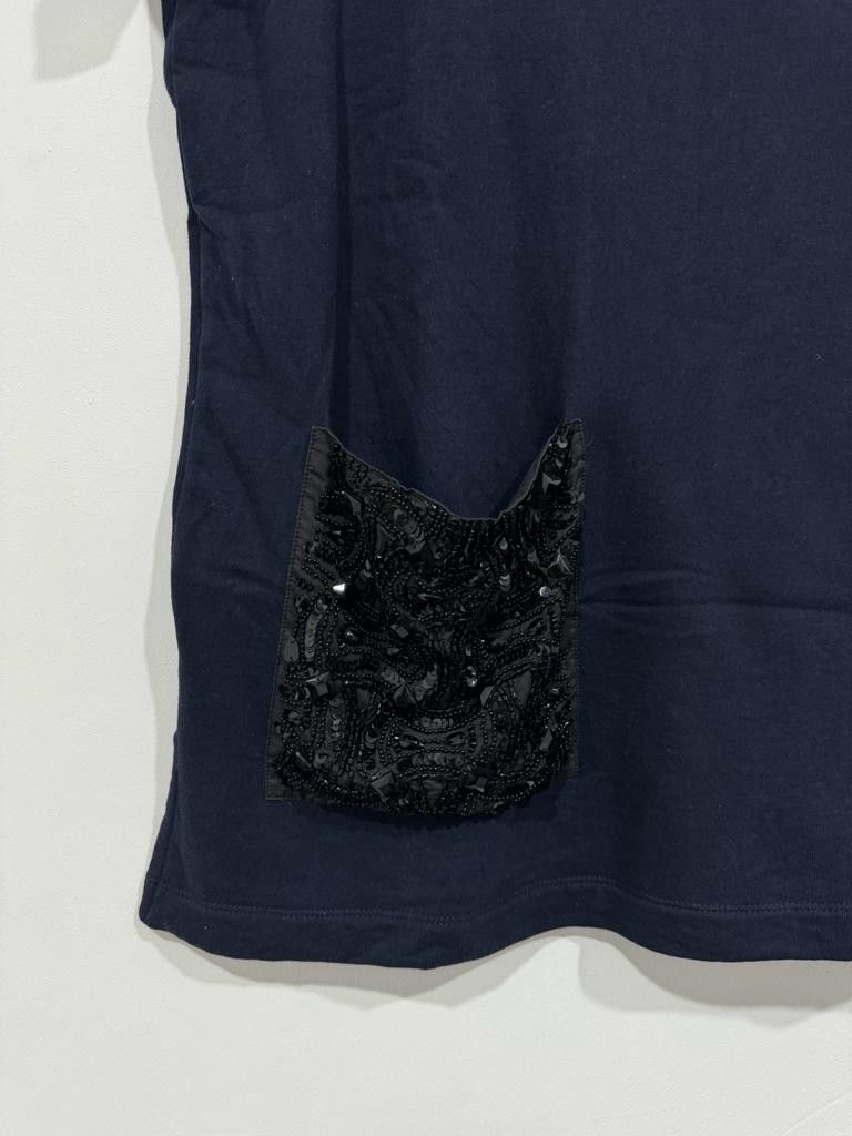 Dries Van Noten Dries Van Noten Pocket & Shoulder Zip Tee Size US L / EU 52-54 / 3 - 3 Thumbnail