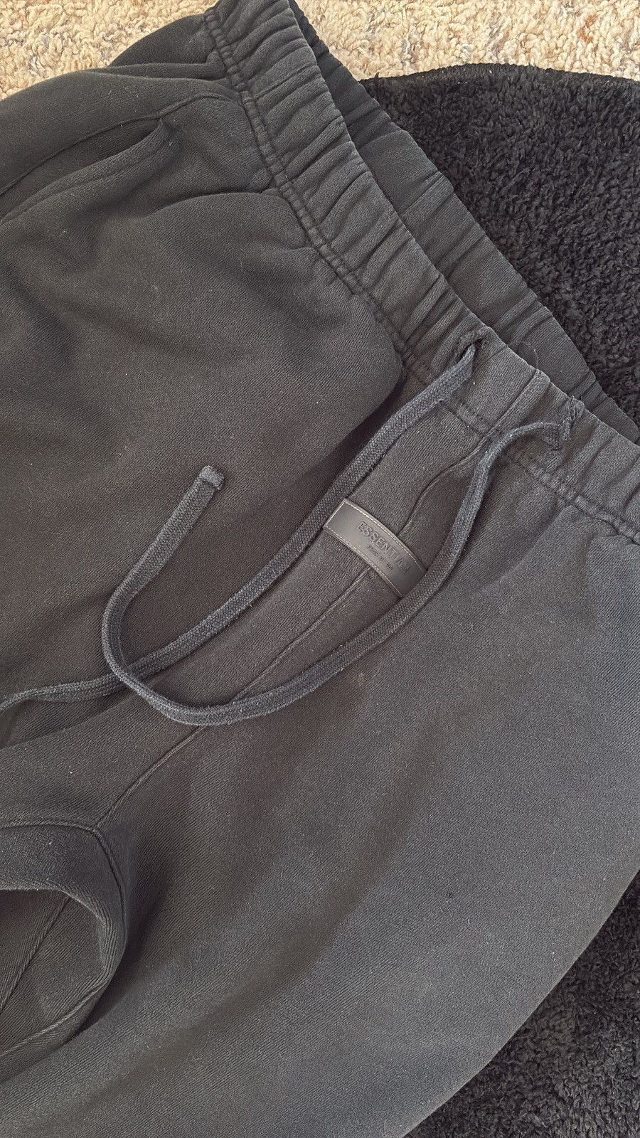 Essentials Fear of God Essentials Sweatpants 'Stretch Limo' | Black Size US 34 / EU 50 - 3 Thumbnail