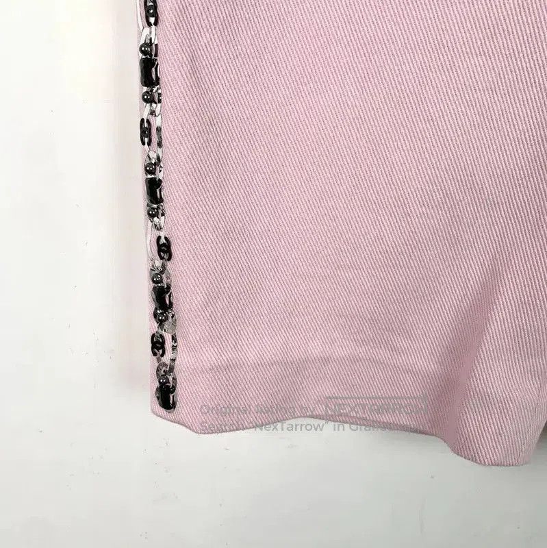 Chanel Chanel Pink Cotton Women's Shorts . Size 23" - 4 Thumbnail