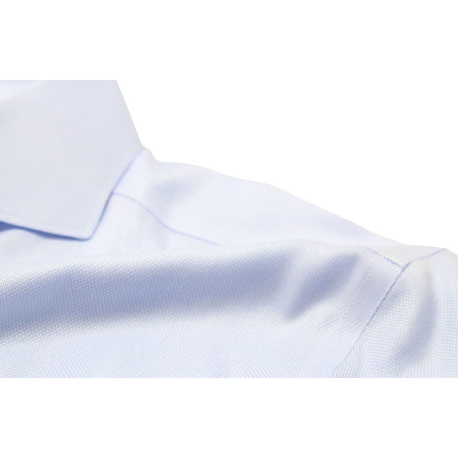 Suitsupply Suitsupply Try On Slim Fit Formal Shirt Men's 39 / 15 1/2 Patterned Button Up Shirt Mens Blue Patterned Button-Up Slim Fit Formal Shirt Size 40R - 6 Thumbnail