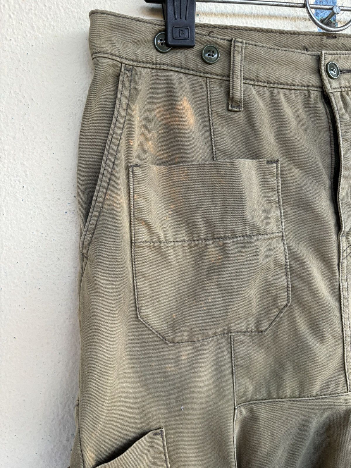 Issey Miyake × Ne-Net × Seditionaries Multi Pockets Discolouring Pant Size US 31 - 5 Thumbnail