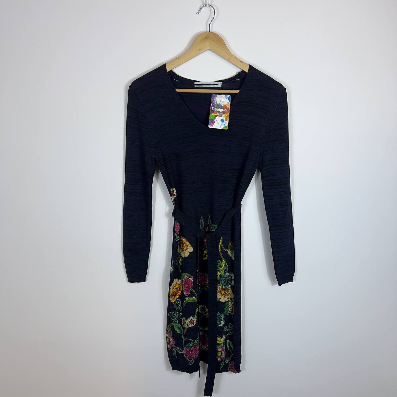 Desigual Desigual New Dress Women’s Size XS Blue Long Sleeve Size XS / US 0-2 / IT 36-38 - 1 Thumbnail