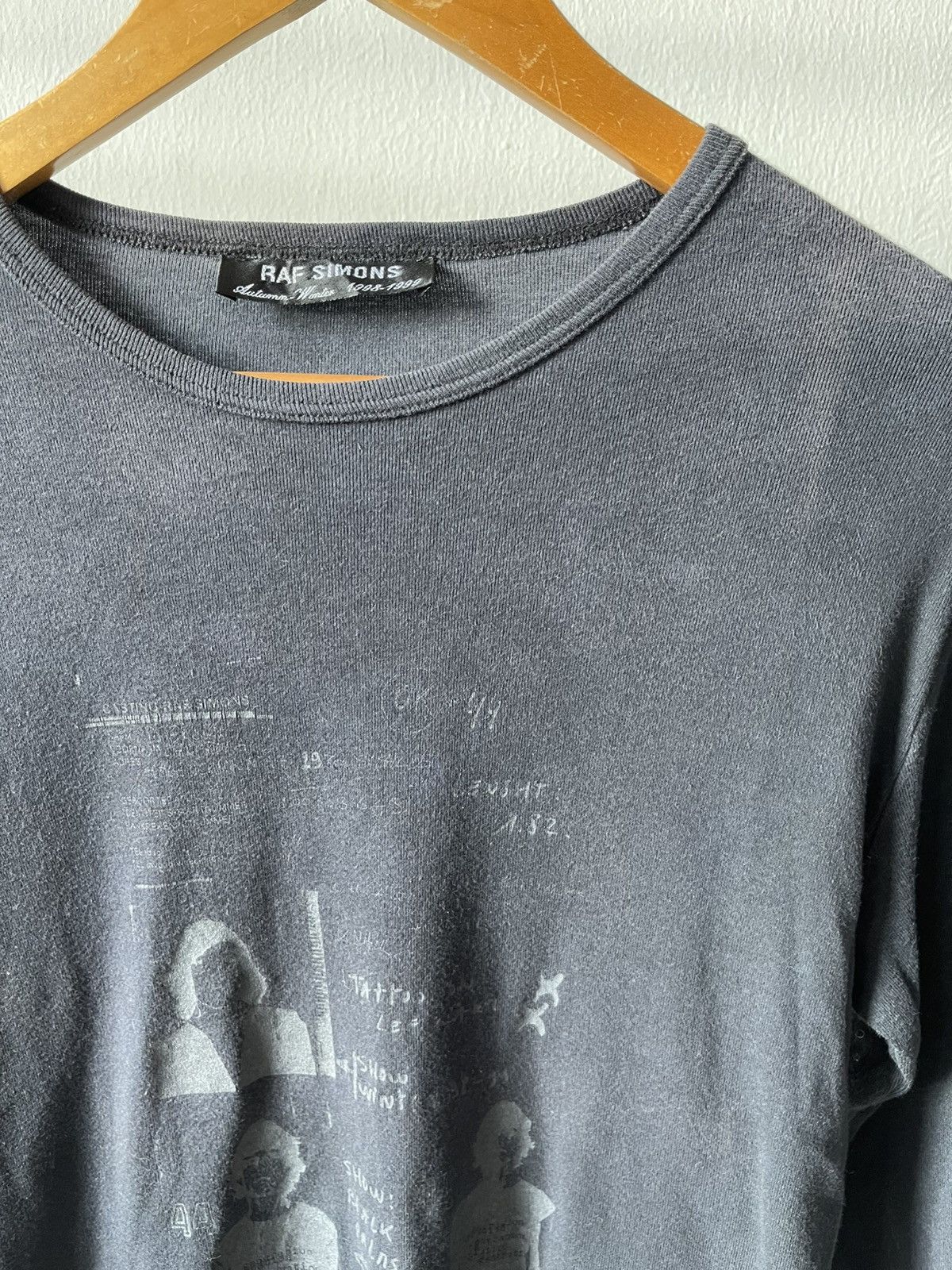 Raf Simons 1998-1999 Raf Simons Tee Size US S / EU 44-46 / 1 - 4 Thumbnail