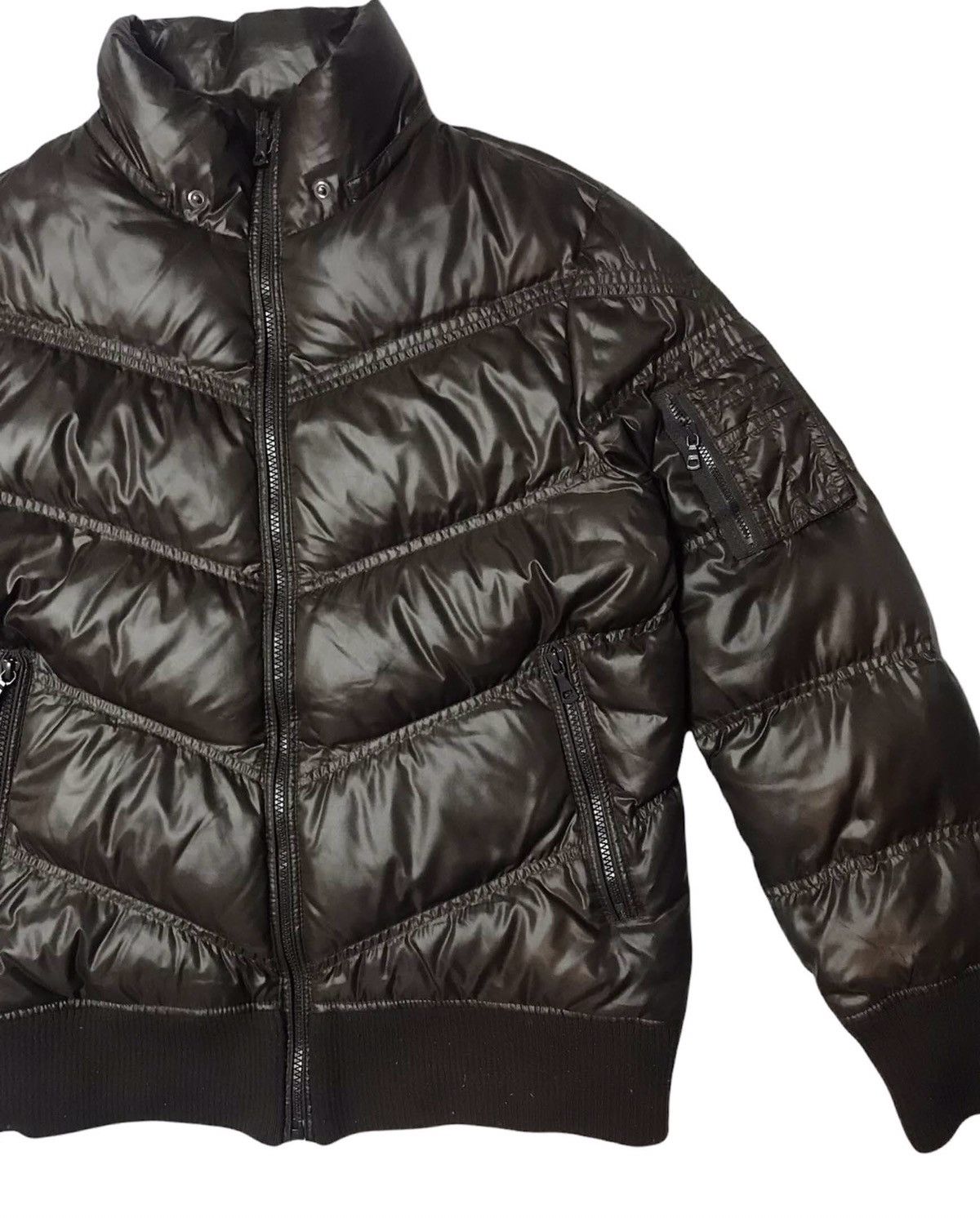 Designer × Uniqlo STEAL💥 Brown UNIQLO Premier Down Puffer Jacket Size US M / EU 48-50 / 2 - 5 Thumbnail