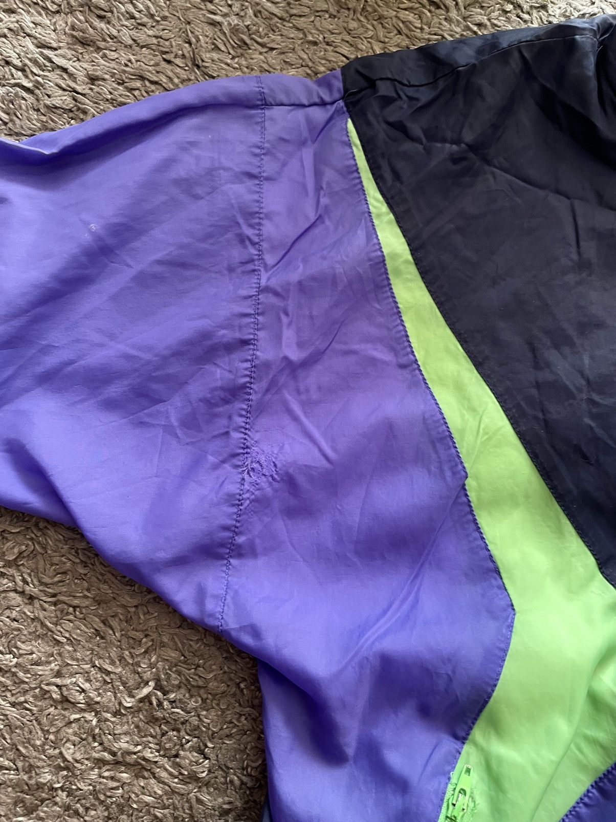 Nike × Vintage 80s Nike Vintage Light Jacket Streetwear Logo Swoosh Rare Size US M / EU 48-50 / 2 - 15 Thumbnail