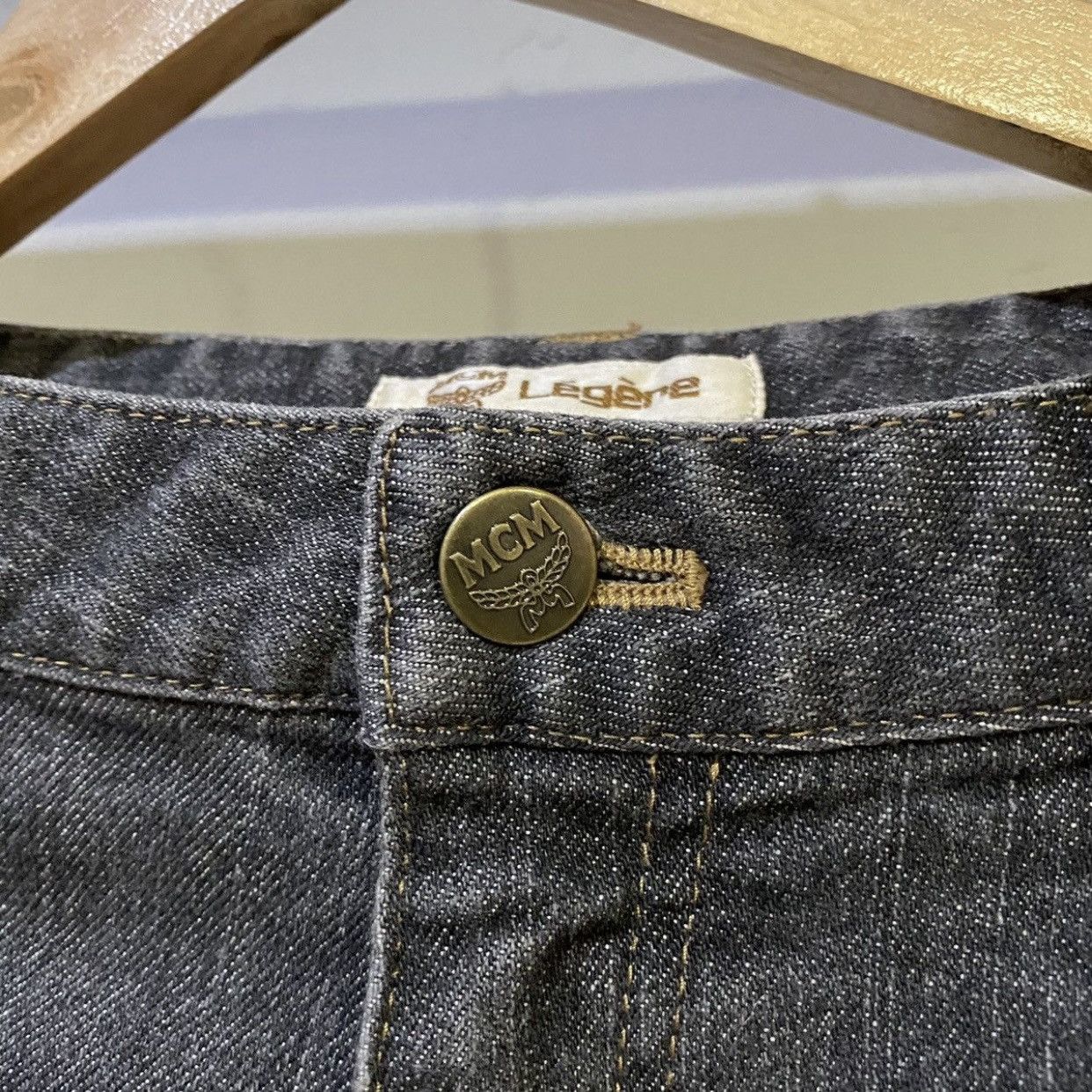 MCM MCM LEGERE SKINNY JEANS MONOGRAM INSIDE Size US 30 / EU 46 - 6 Thumbnail