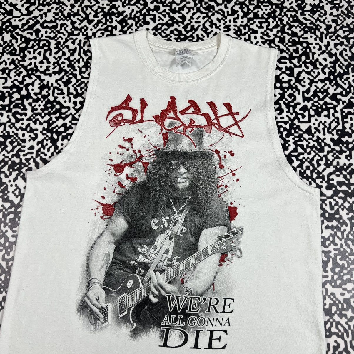 Band Tees Vintage Y2K Slash All Gonna Die Band Rock Guns Roses T-shirt Size US M / EU 48-50 / 2 - 5 Thumbnail