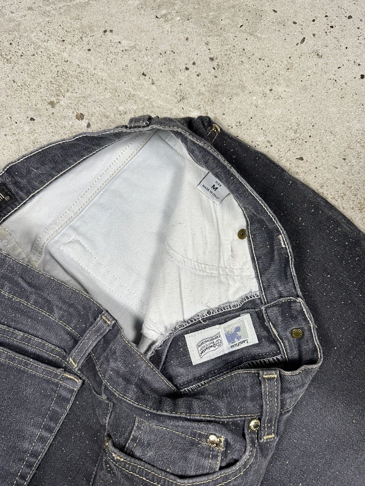 Roberto Cavalli Vintage 90s Roberto Cavalli Brocade Denim Pants Jeans Size 30" / US 8 / IT 44 - 13 Thumbnail