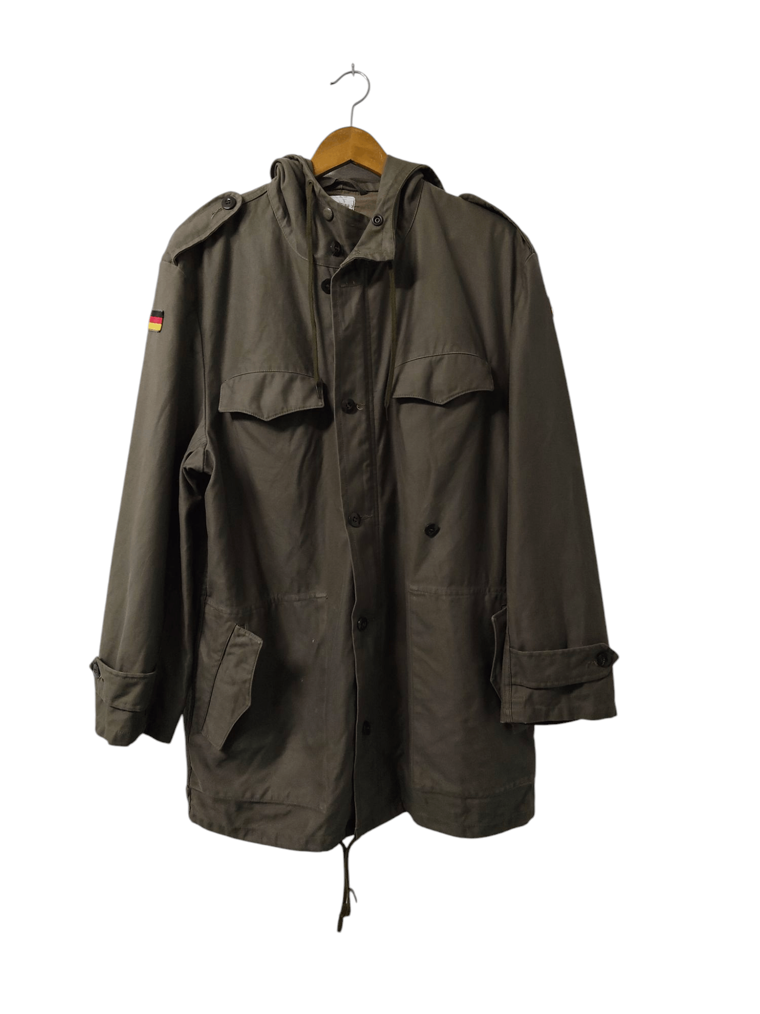 Vintage vintage 80s-90s german military jacket Size US L / EU 52-54 / 3 - 3 Thumbnail