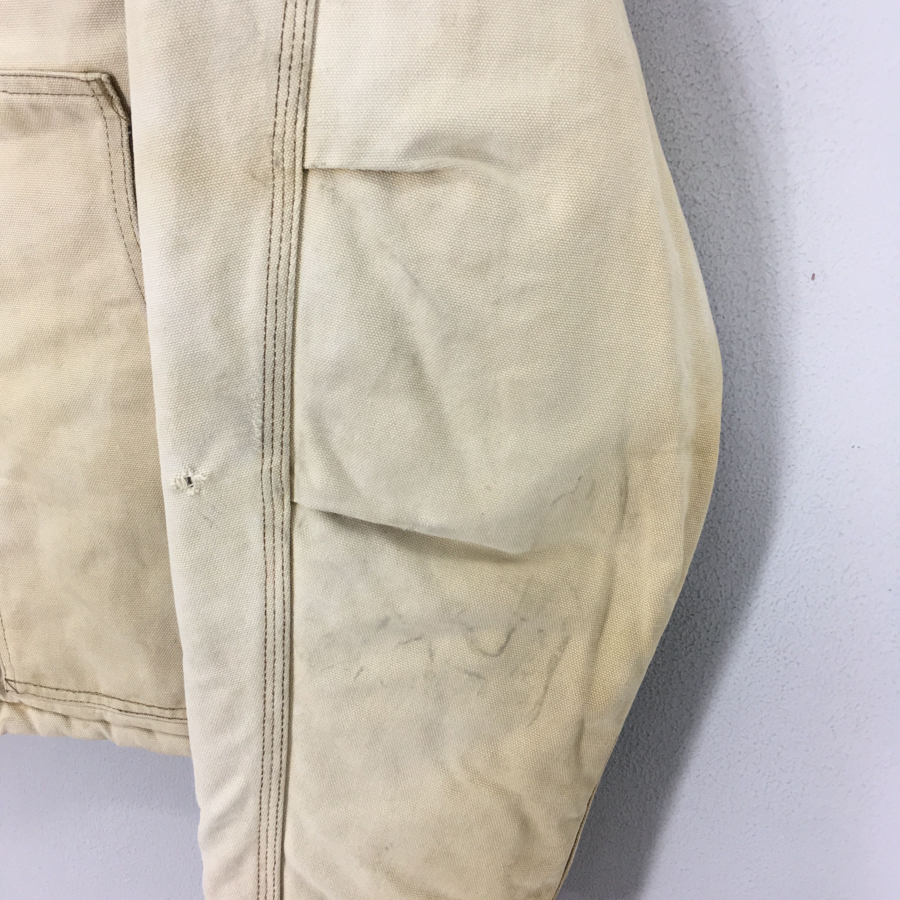 Carhartt Vintage 90's Distressed Carhartt Denim Brown - 1857 Size US L / EU 52-54 / 3 - 9 Thumbnail