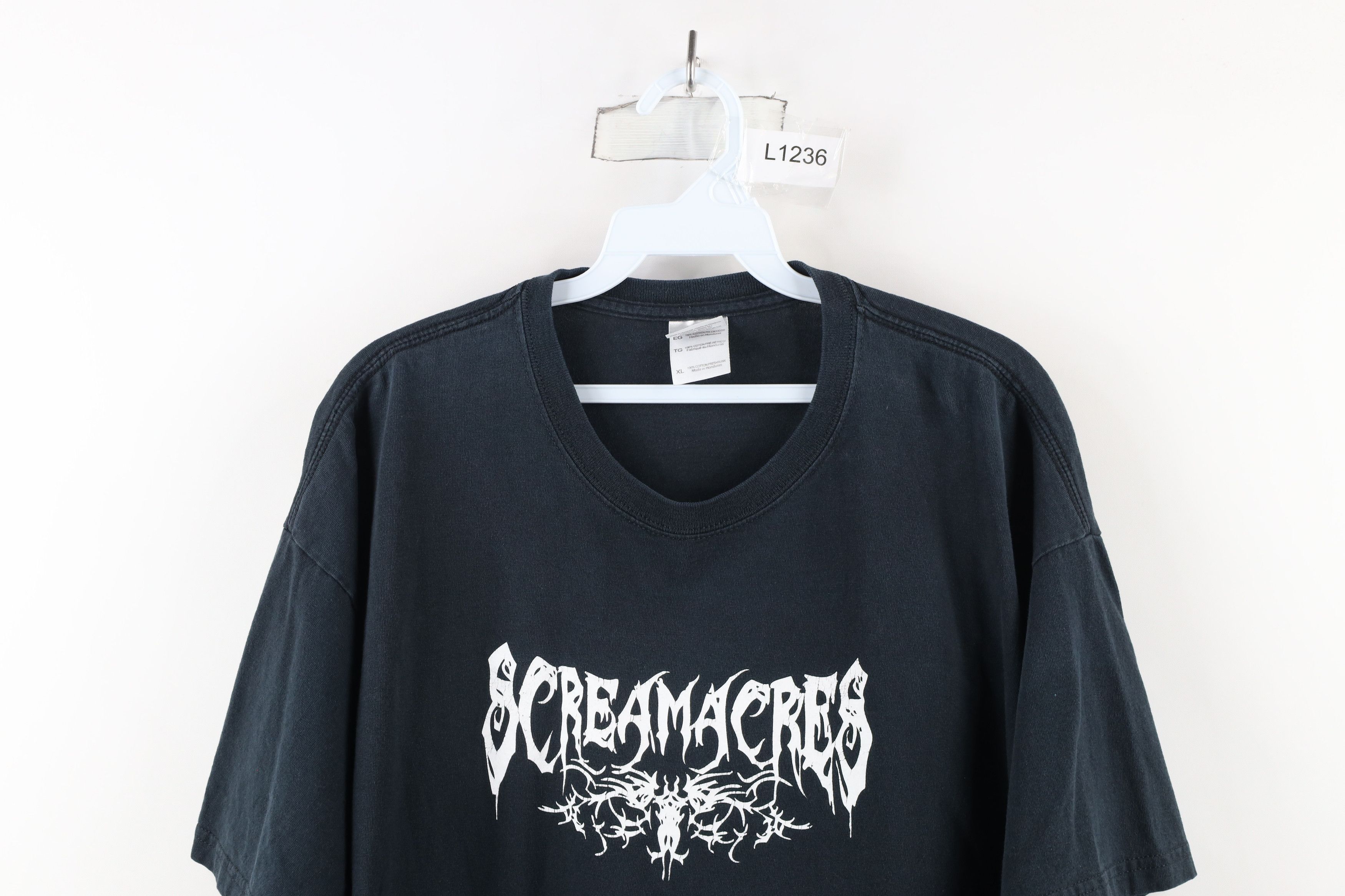 Vintage Vintage Streetwear Screamacres Haunted Corn Maze T-Shirt Size US XL / EU 56 / 4 - 2 Thumbnail