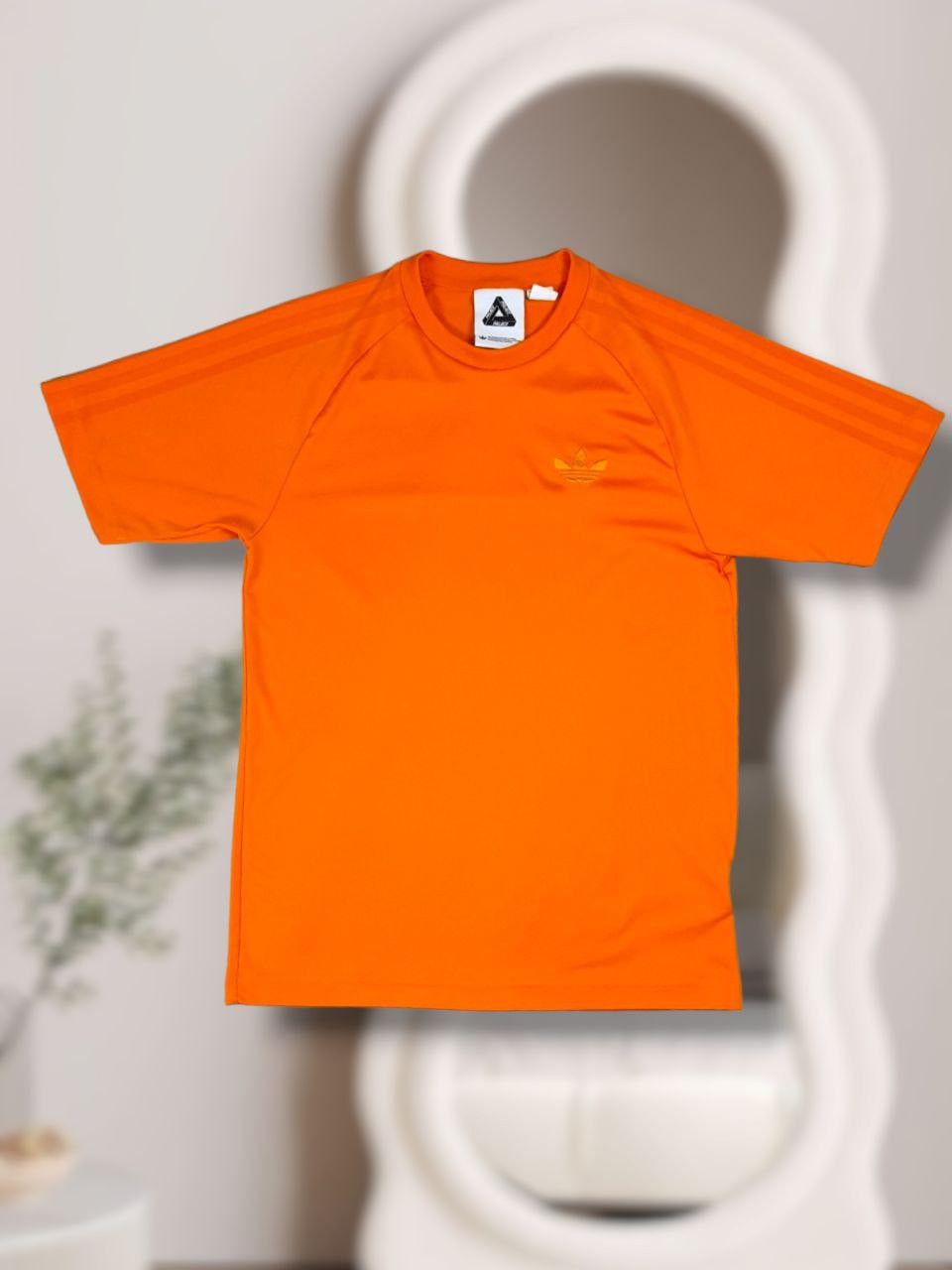 Adidas Adidas x Palace Orange Hiking Mountain Golf Tee Shirt S Size US S / EU 44-46 / 1 - 1 Thumbnail