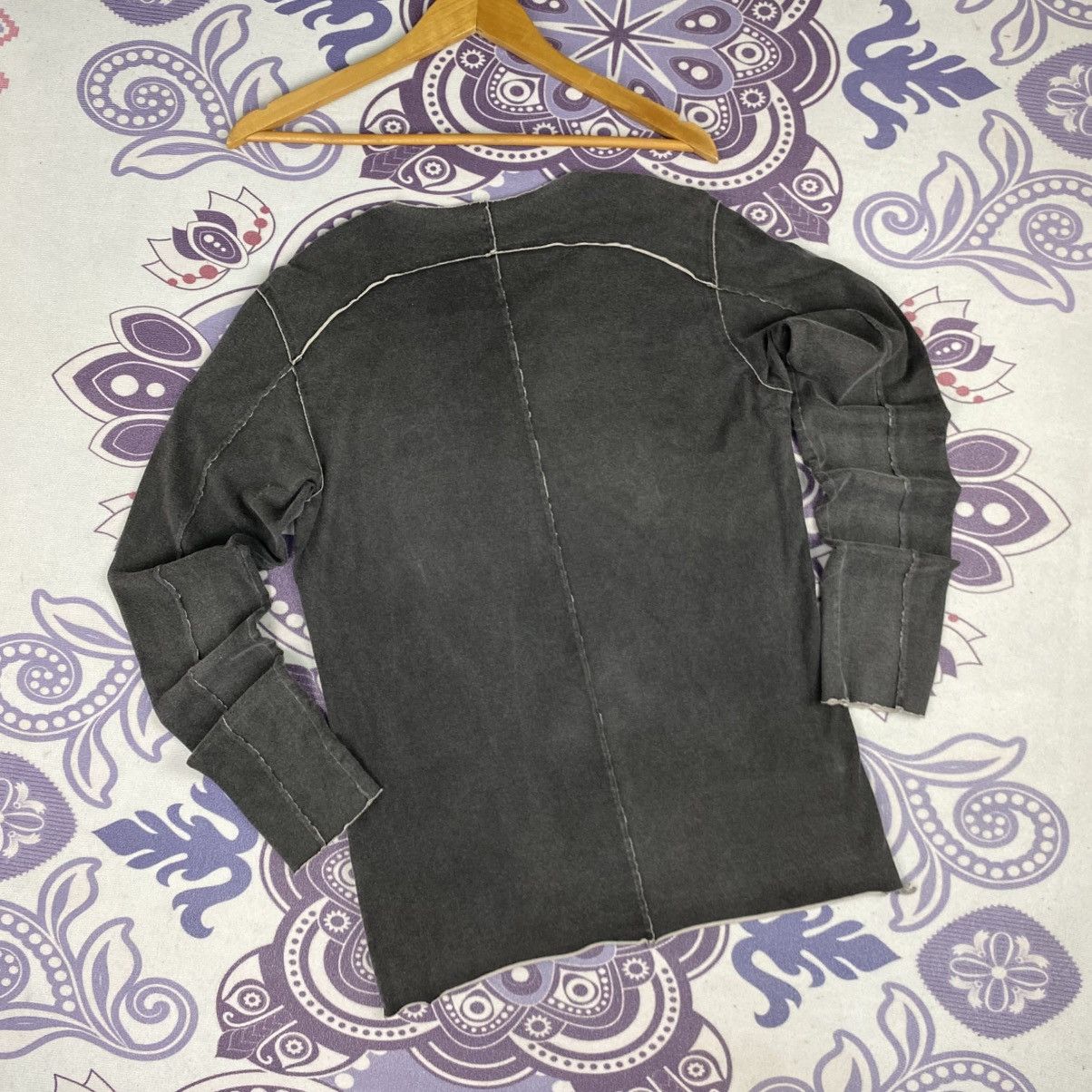 Kazuyuki Kumagai Attachment Rare🔥Vintage Kazuyuki Kumagai Attachment Rayon L/S Shirt Size S / US 4 / IT 40 - 8 Thumbnail