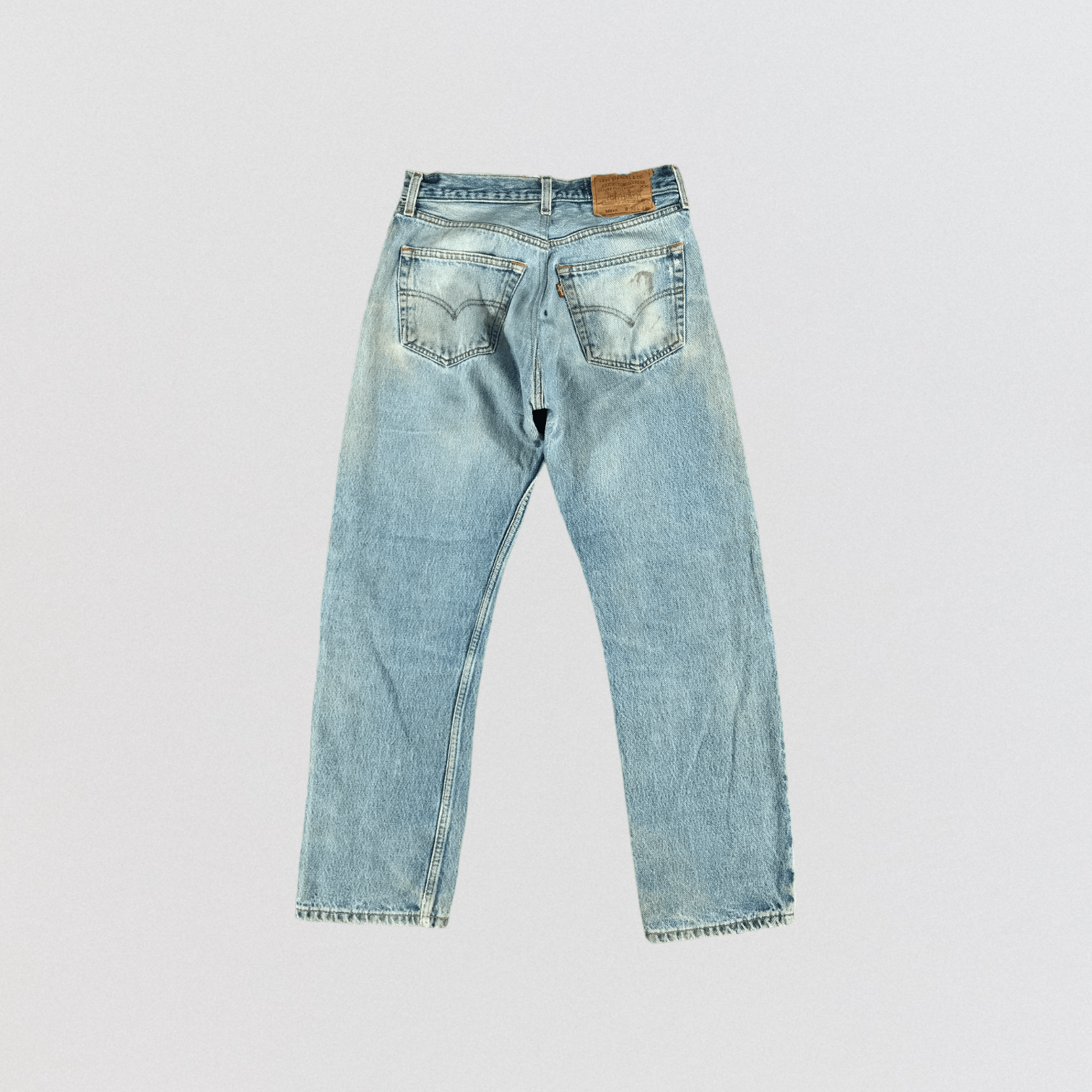 Levi's 90s Vintage Distress Levis 501 Jeans-JM2797 Size 28" / US 6 / IT 42 - 2 Thumbnail