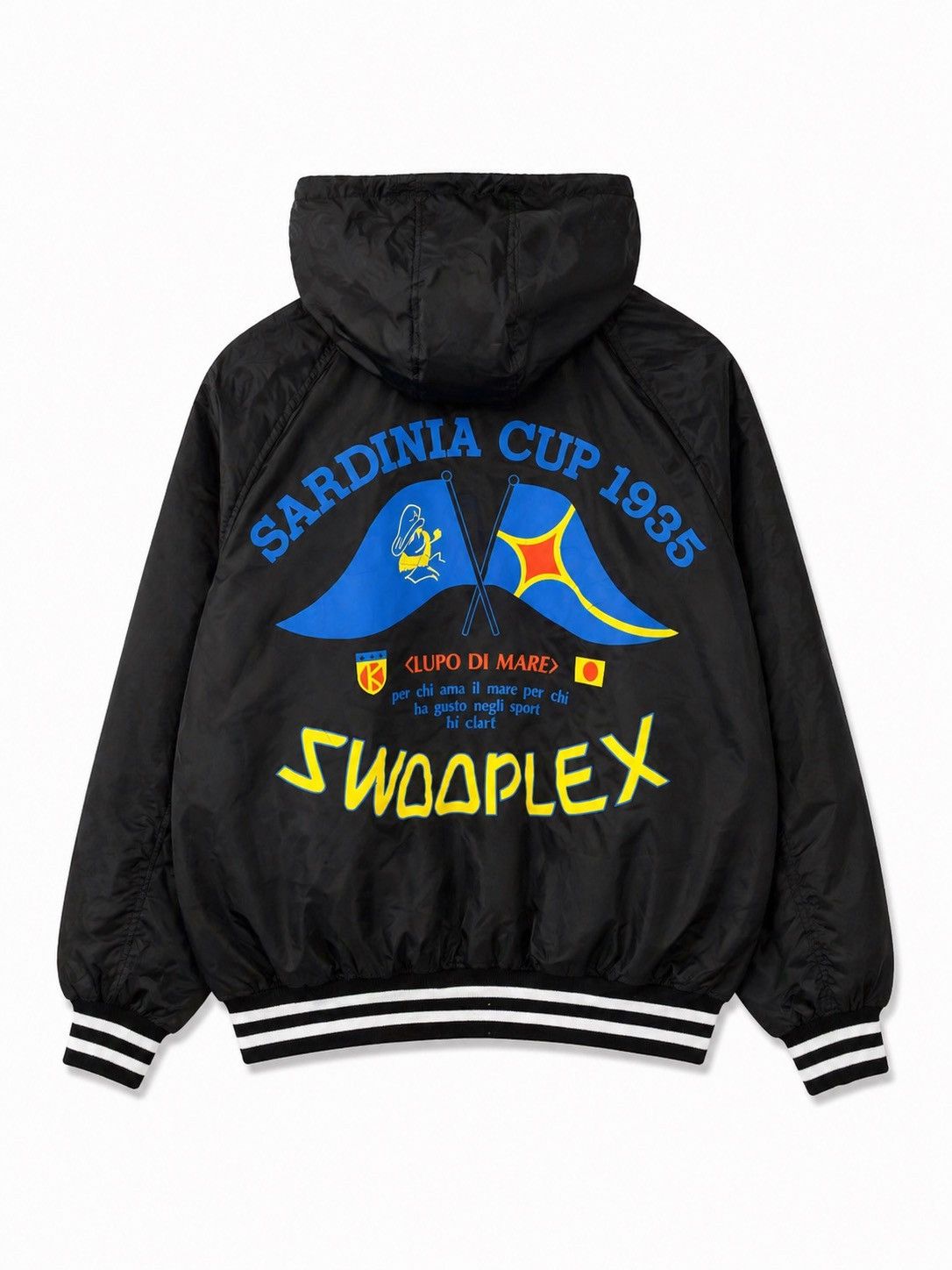 Vintage Vintage Swooplex Sardinia Cup 1993 Retro Sailing Graphic Size US L / EU 52-54 / 3 - 1 Thumbnail