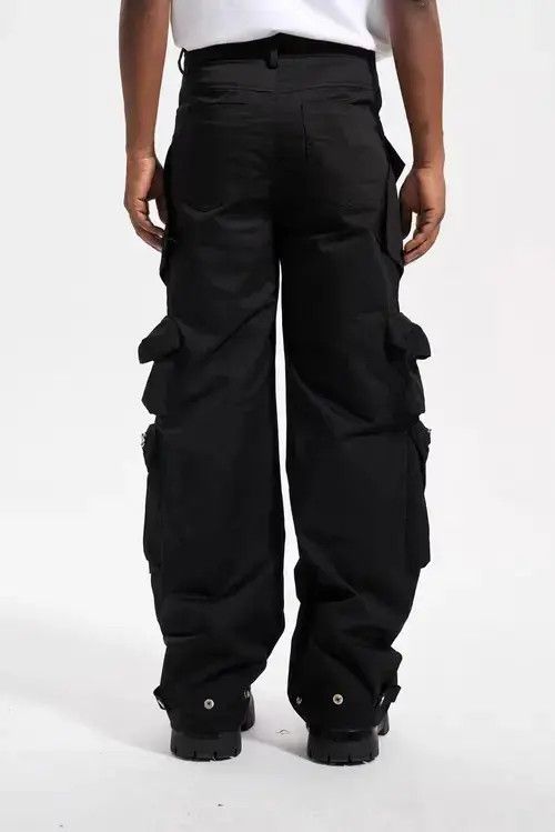 Jean Multi pocket utility grunge baggy cargo pants Size US 34 / EU 50 - 2 Thumbnail