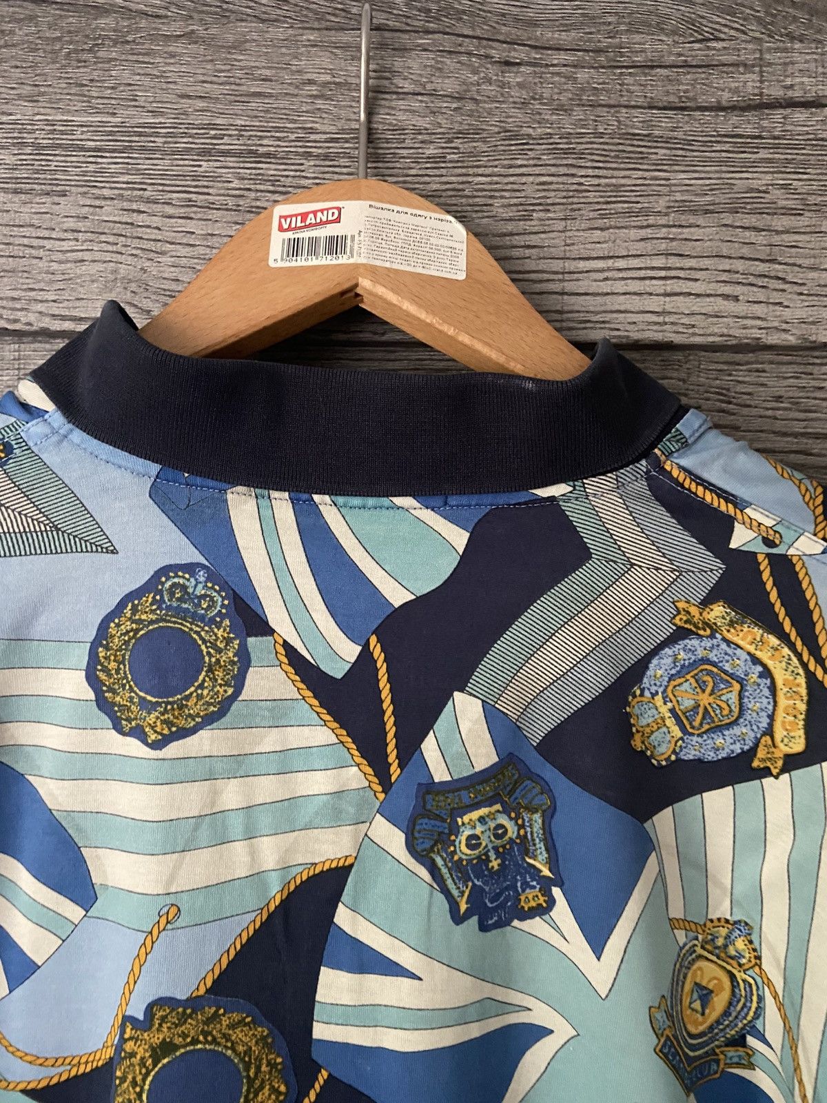 Givenchy Vintage Givenchy Gentleman All Over Print Polo Shirt Size US L / EU 52-54 / 3 - 4 Thumbnail