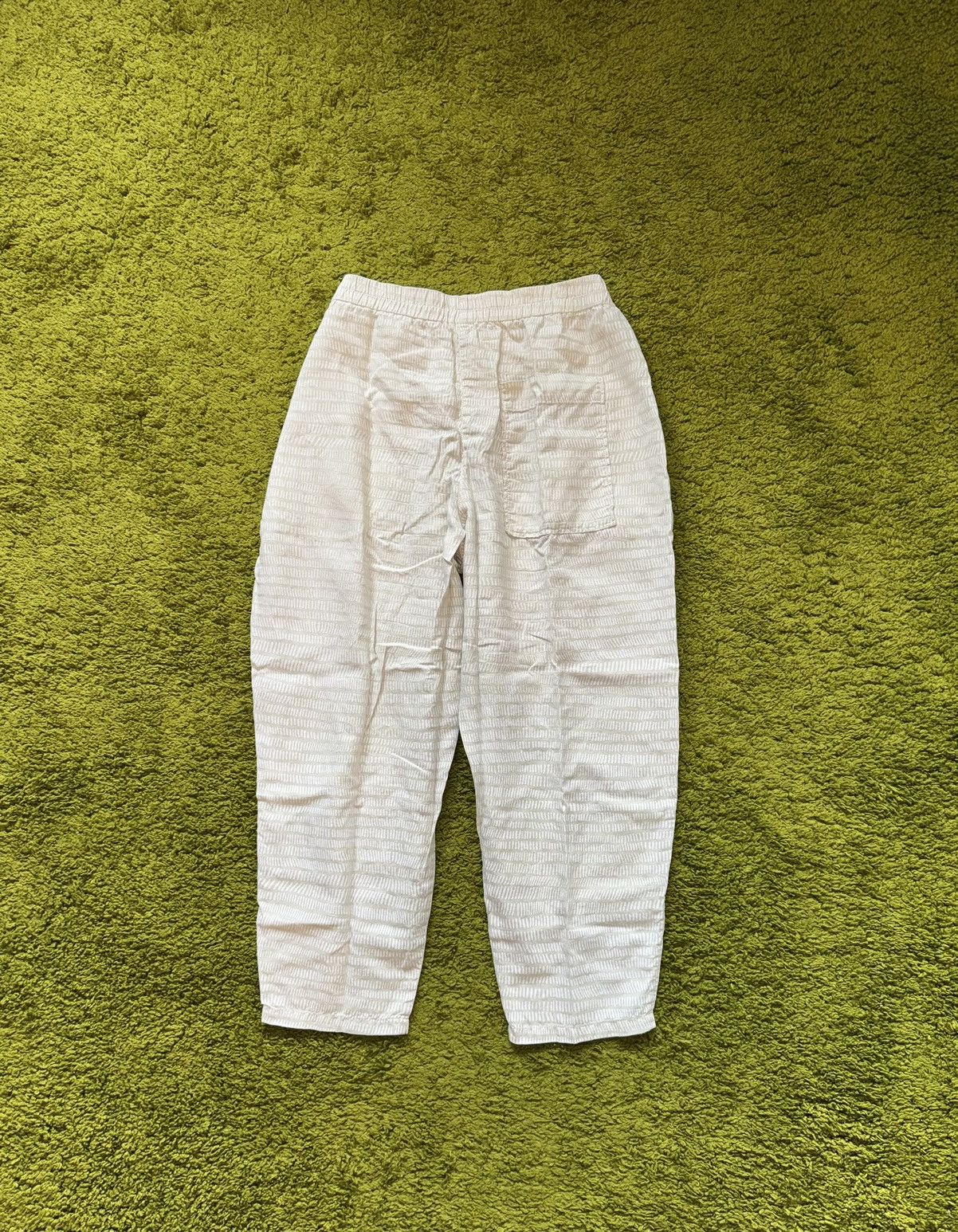 Hysteric Glamour × OSKA Oska avant garde 100% linen wide leg barrel pants Y2K Size 30" / US 8 / IT 44 - 2 Thumbnail