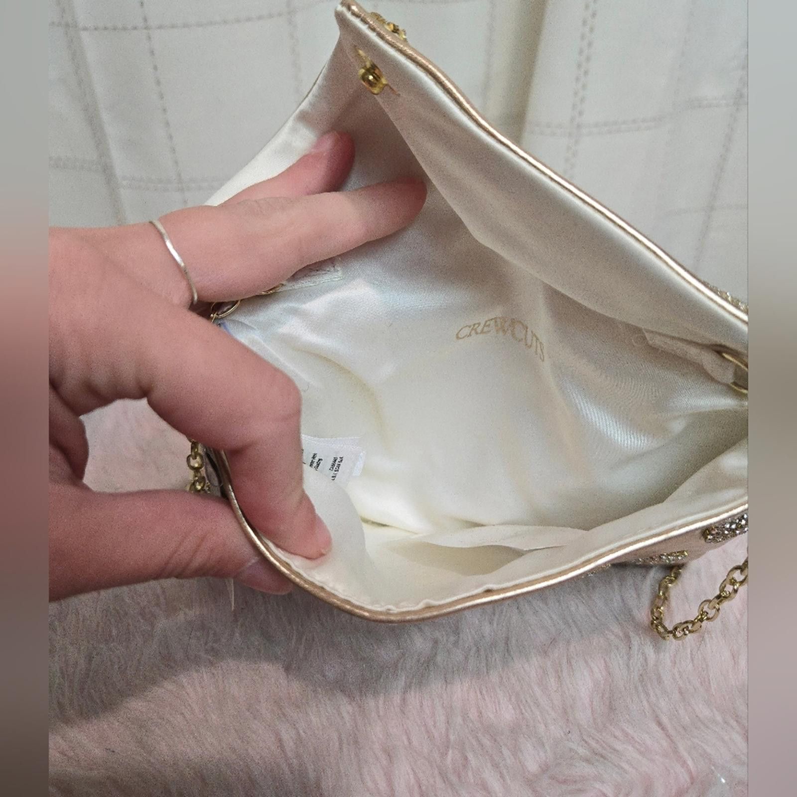 Designer Girls' embellished faux-leather envelope clutch Size ONE SIZE - 6 Thumbnail