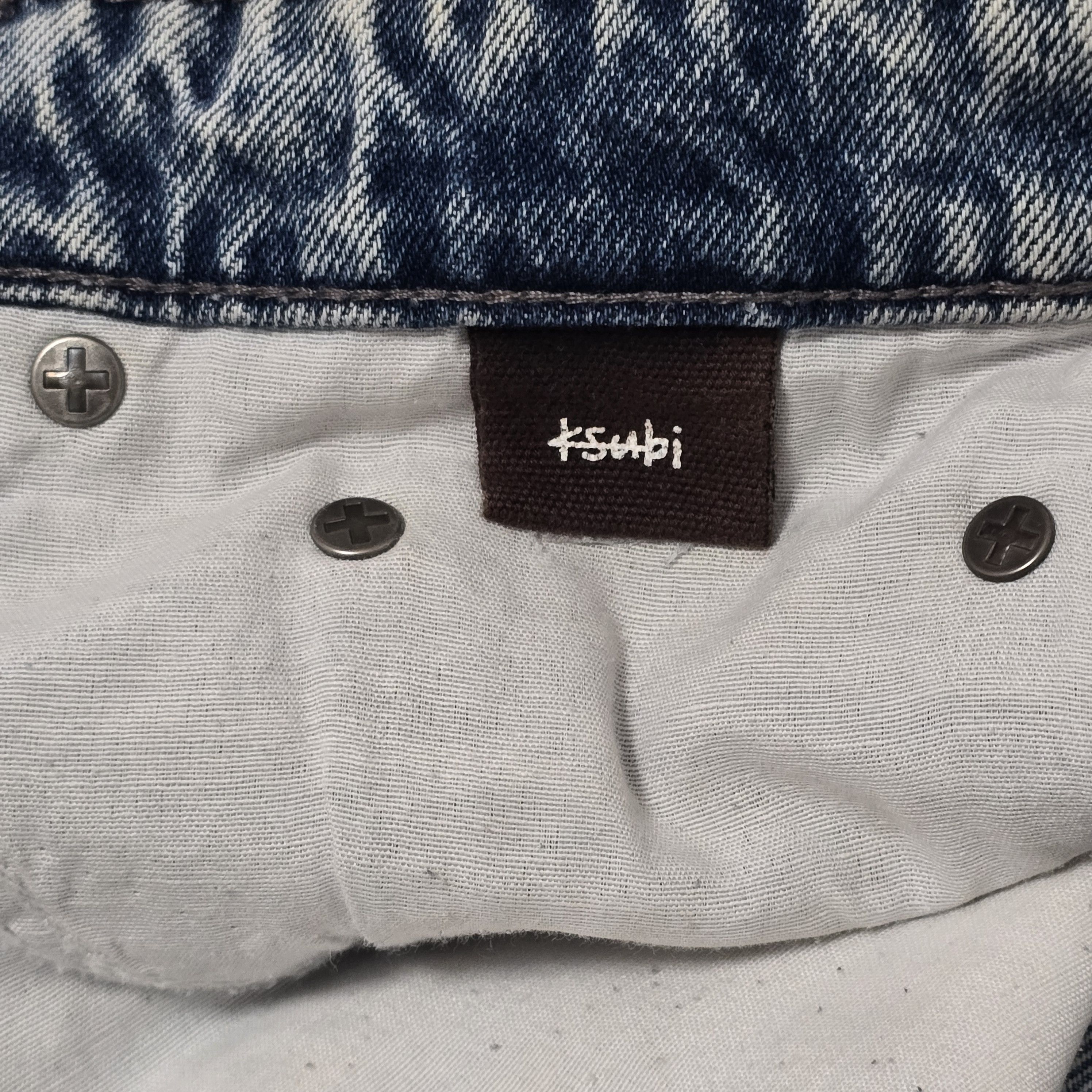 Ksubi Cropped acid wash jeans Size US 33 - 10 Thumbnail