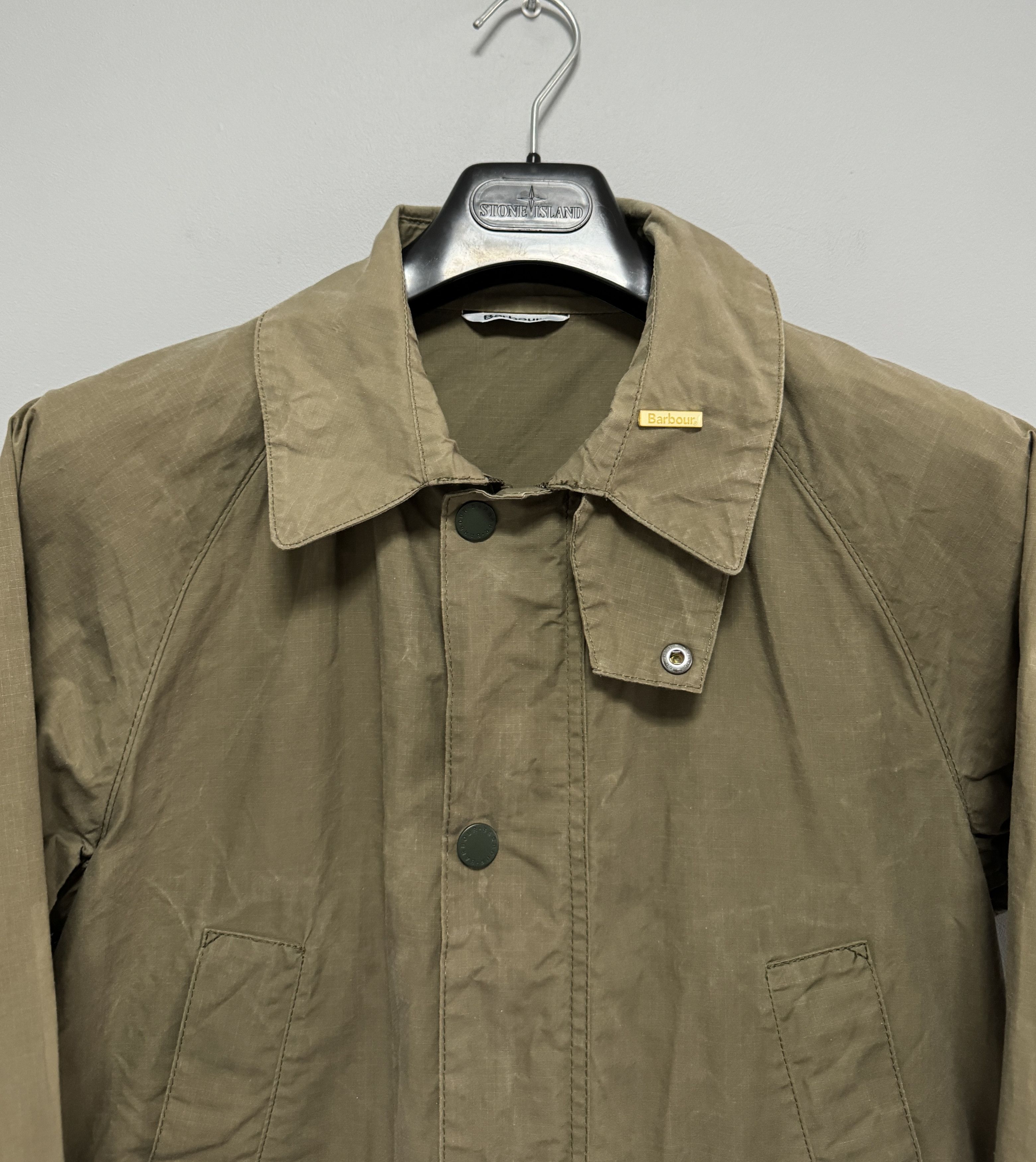 Barbour Barbour SL Unlined Bedale Casual Jacket Olive Size 38 M Size US M / EU 48-50 / 2 - 3 Thumbnail