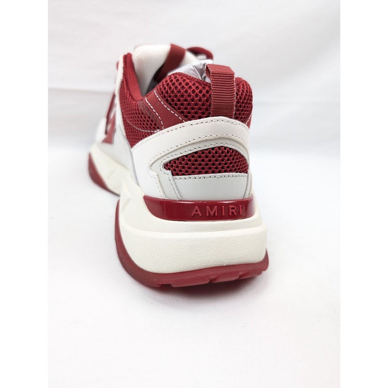 Amiri o1rshd1 Bone Runner in Cream/Red Size US 11 / EU 44 - 11 Thumbnail