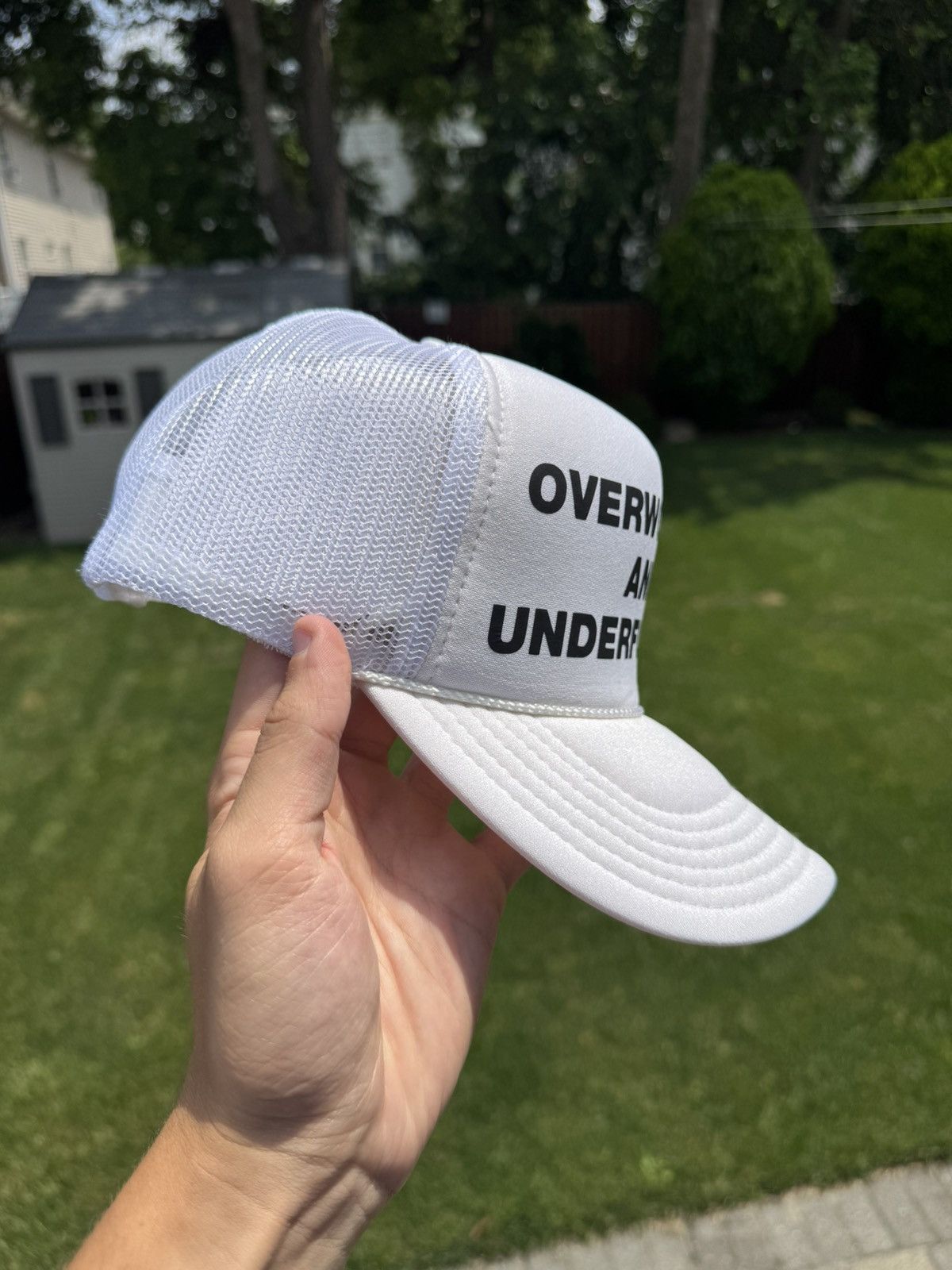 Other Overworked Foam Trucker Hat Size ONE SIZE - 3 Thumbnail
