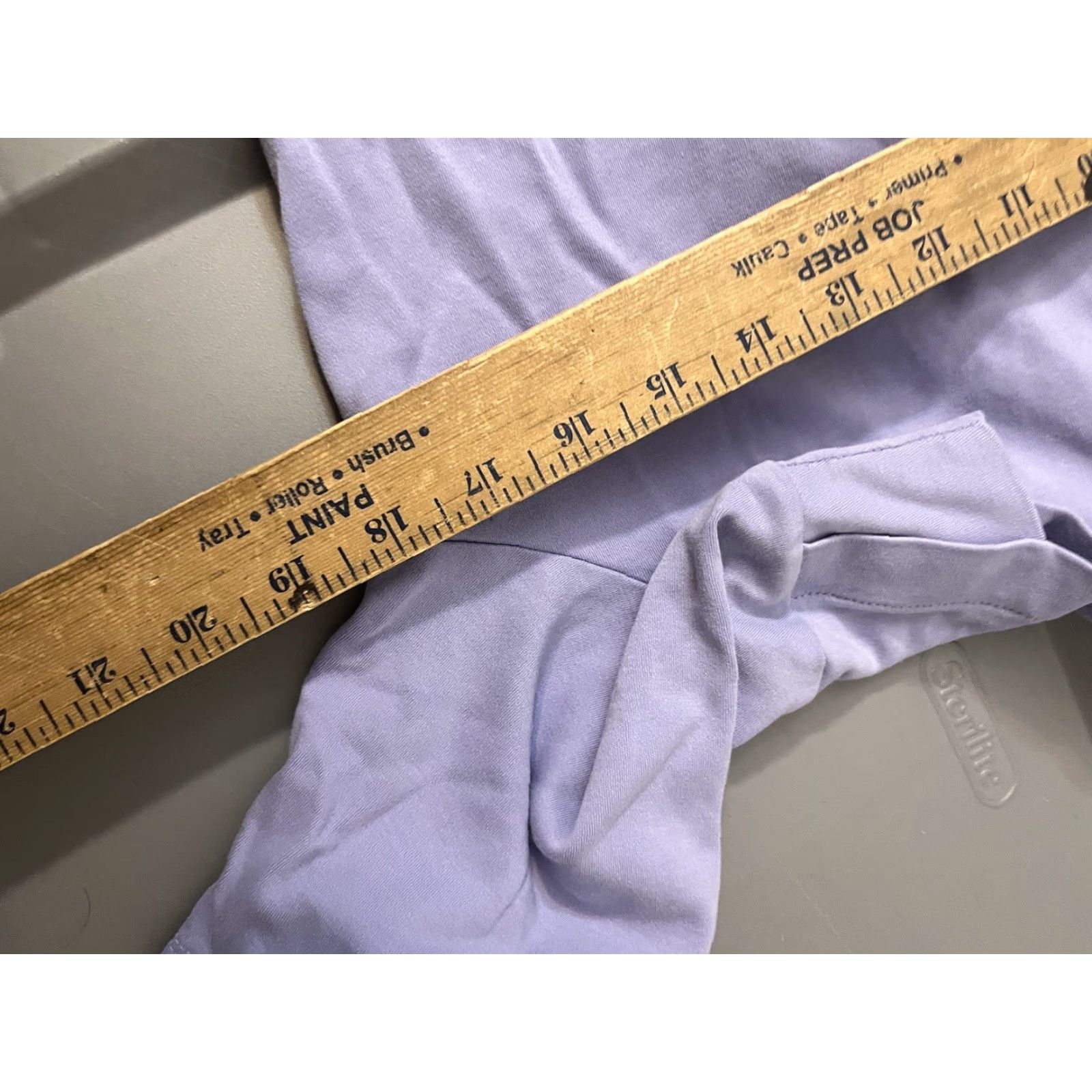 Vintage L.L. Bean Shirt Womens Square Boat Neck Cotton Purple M Regular Short Sleeve Top Knit Size M / US 6-8 / IT 42-44 - 5 Thumbnail