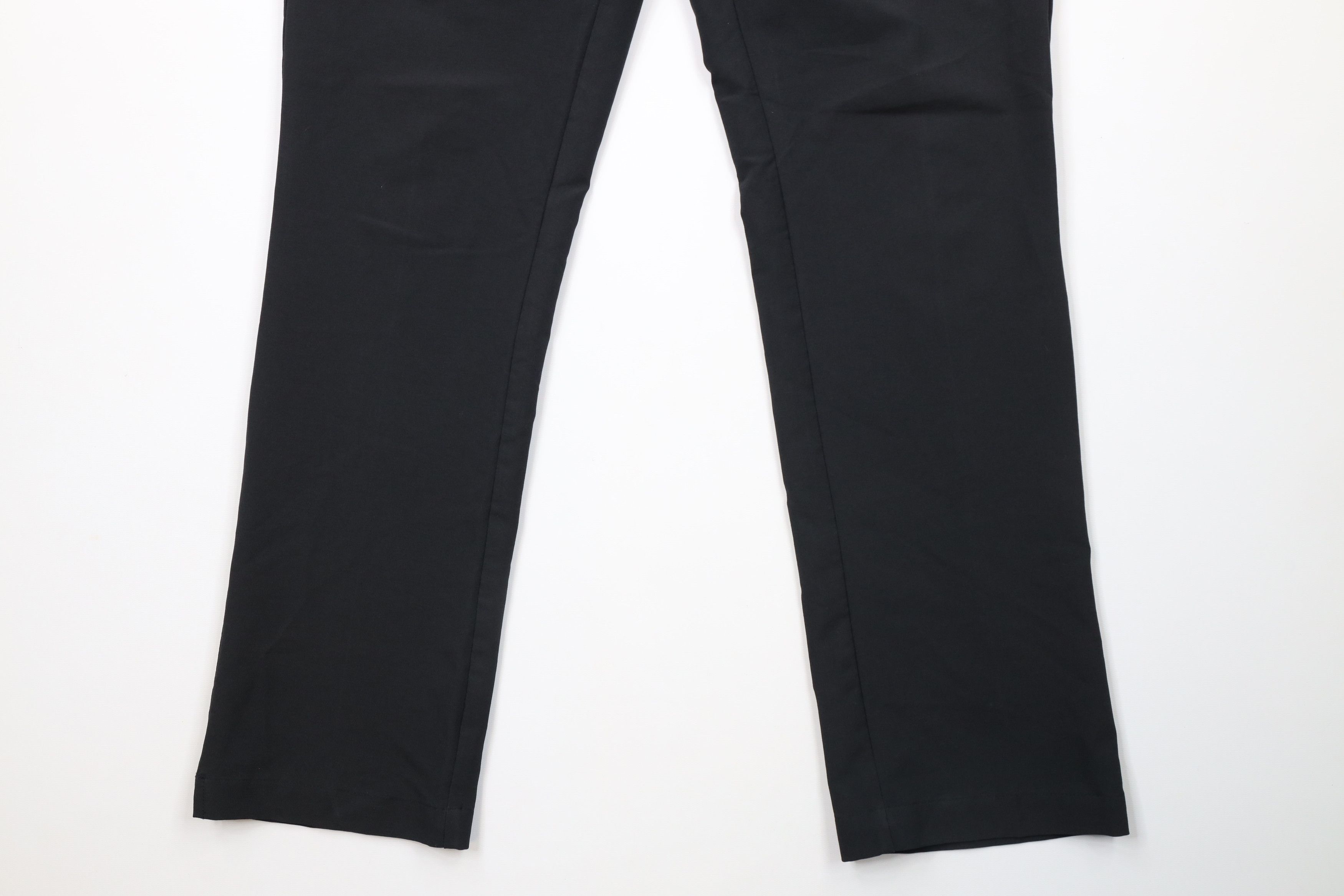 Adidas × Vintage Adidas Golf Out Stretch Flat Front Golfing Chino Pants Black Size US 30 / EU 46 - 4 Thumbnail